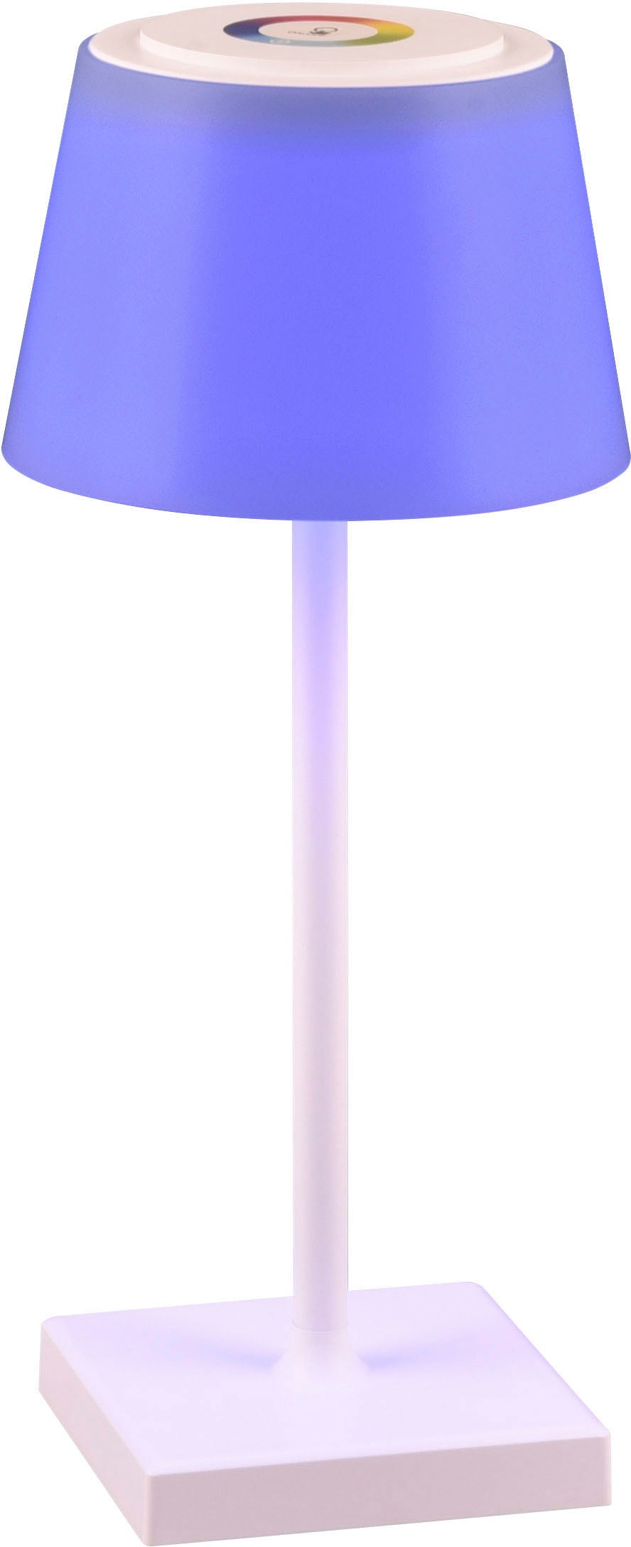 kaufen flammig-flammig, Lichtfarbe BAUR Farbwechsel dimmbar Tischlampe LED Leuchten 1 | »Sanchez«, Akku Garten einstellbar TRIO Außen-Tischleuchte RGB