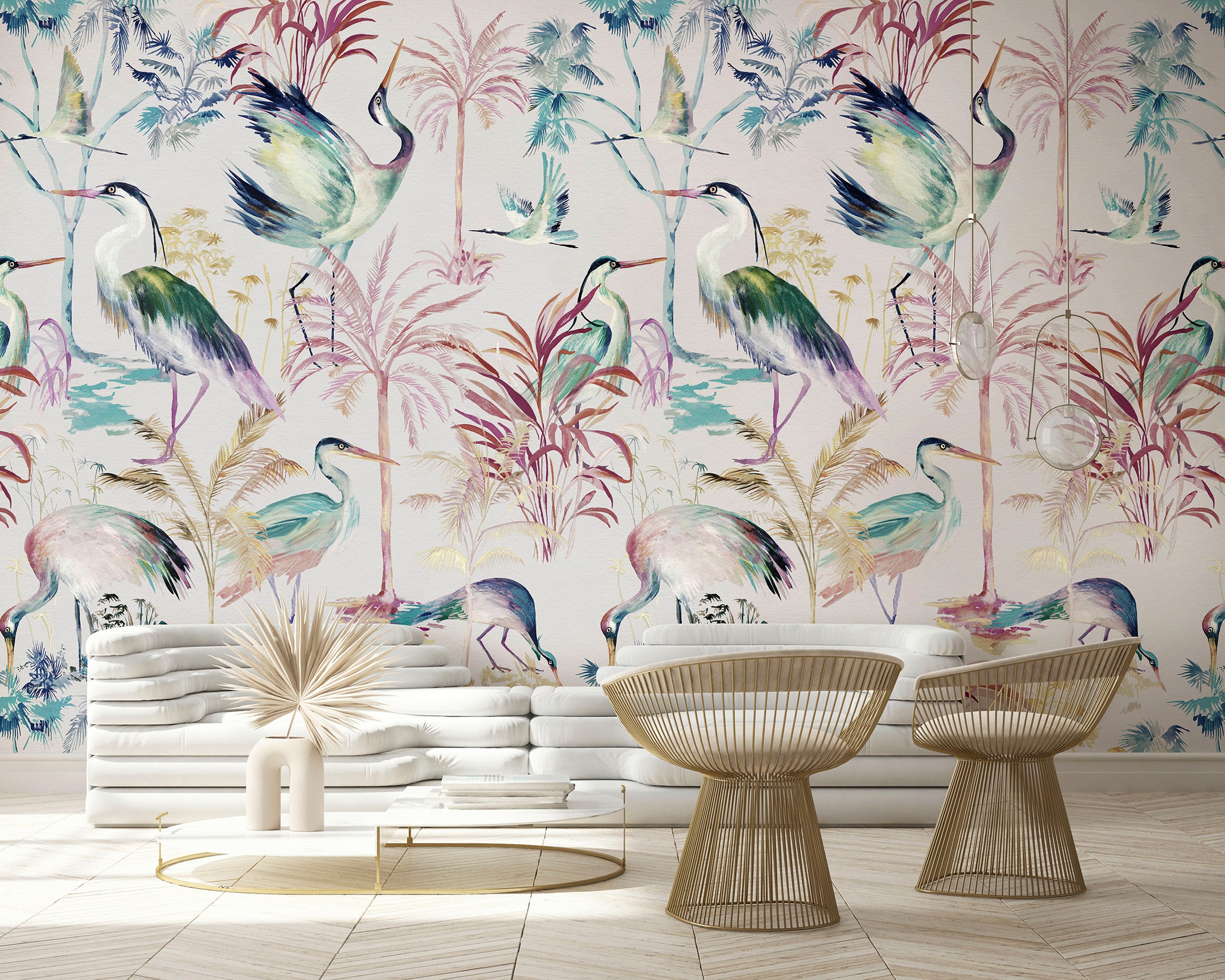 Marburg Fototapete »Fedora« matt glatt moderne Tapete für Wohnzimmer Schlafzimmer Küche