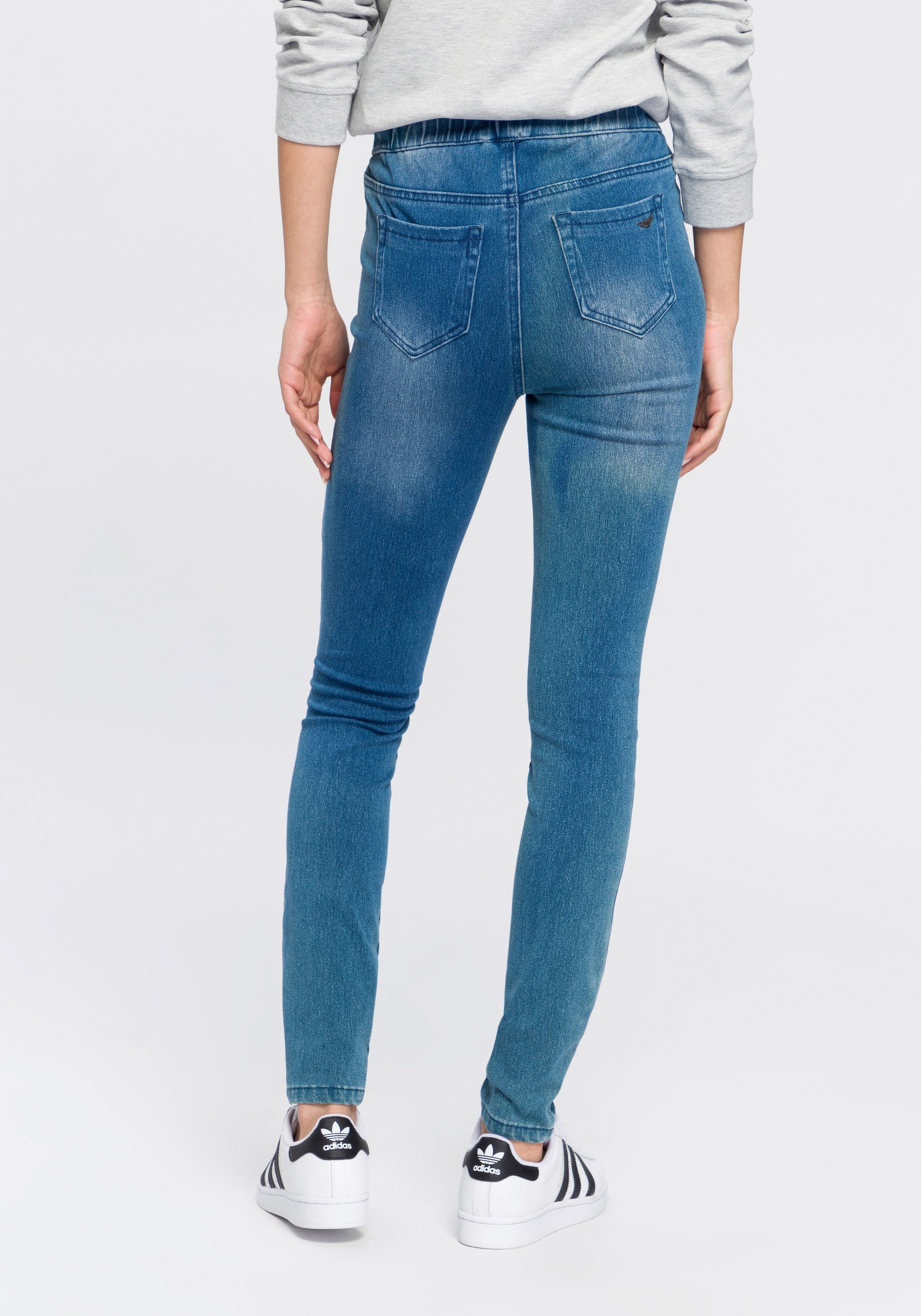 BAUR Arizona »High für Waist«, bestellen Denim-Optik Pants in | Jogg