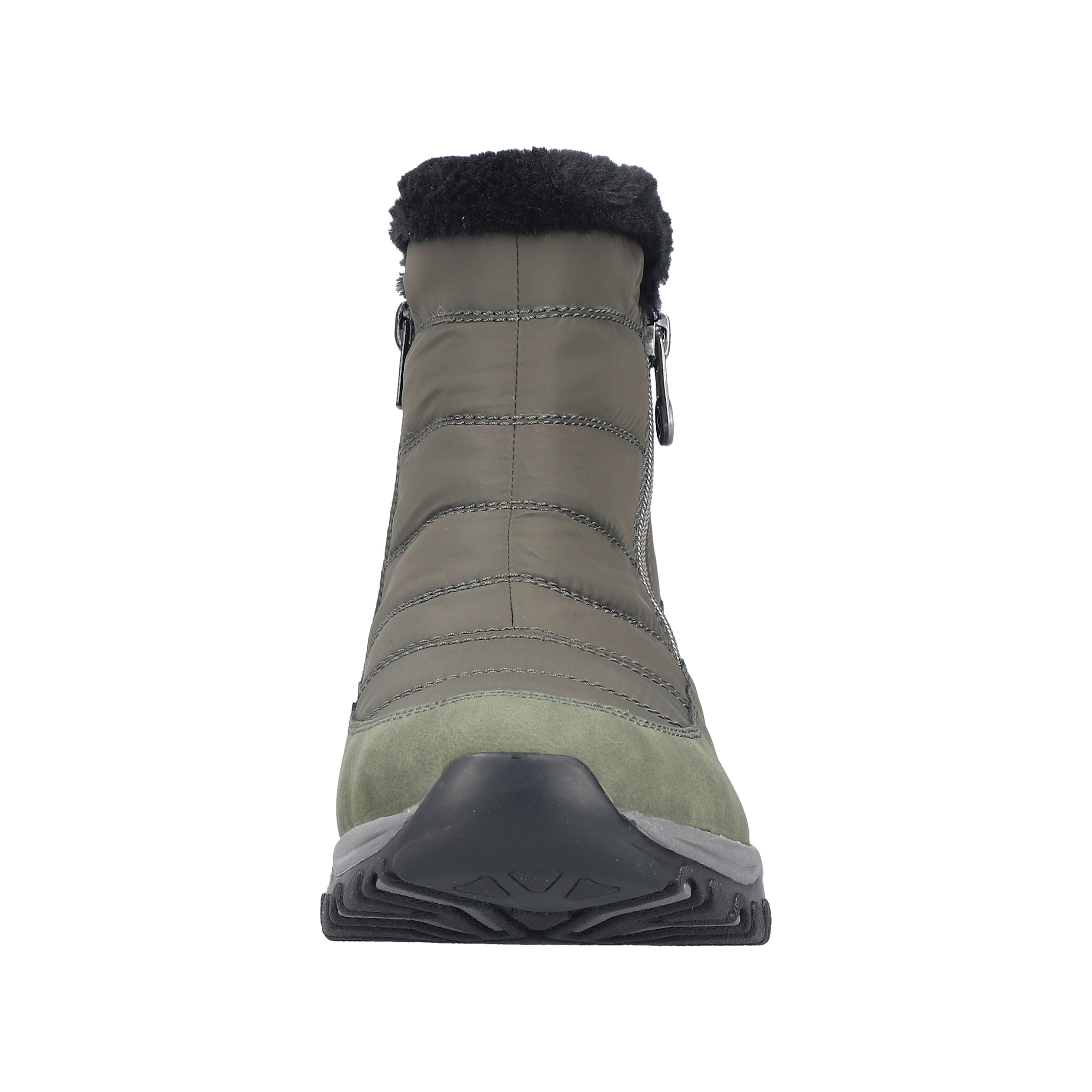 Rieker Winterboots  Winterstiefelette, Snowboots mit Reißverschlüsse und Warmfutter
