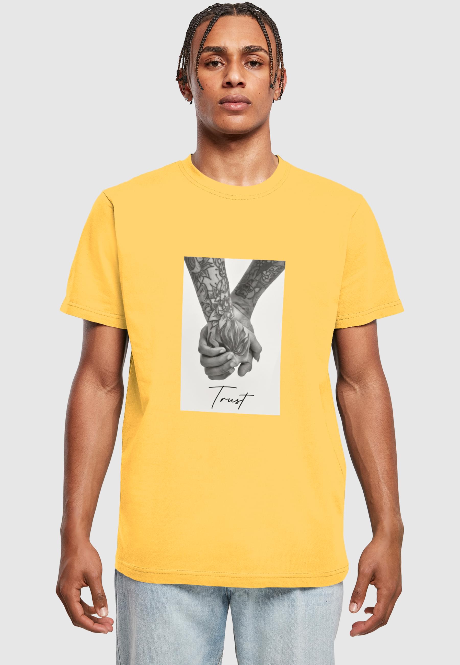 Thumbnail - MisterTee Kurzarmshirt "MisterTee Herren Trust 2.0 Tee", (1 tlg.)