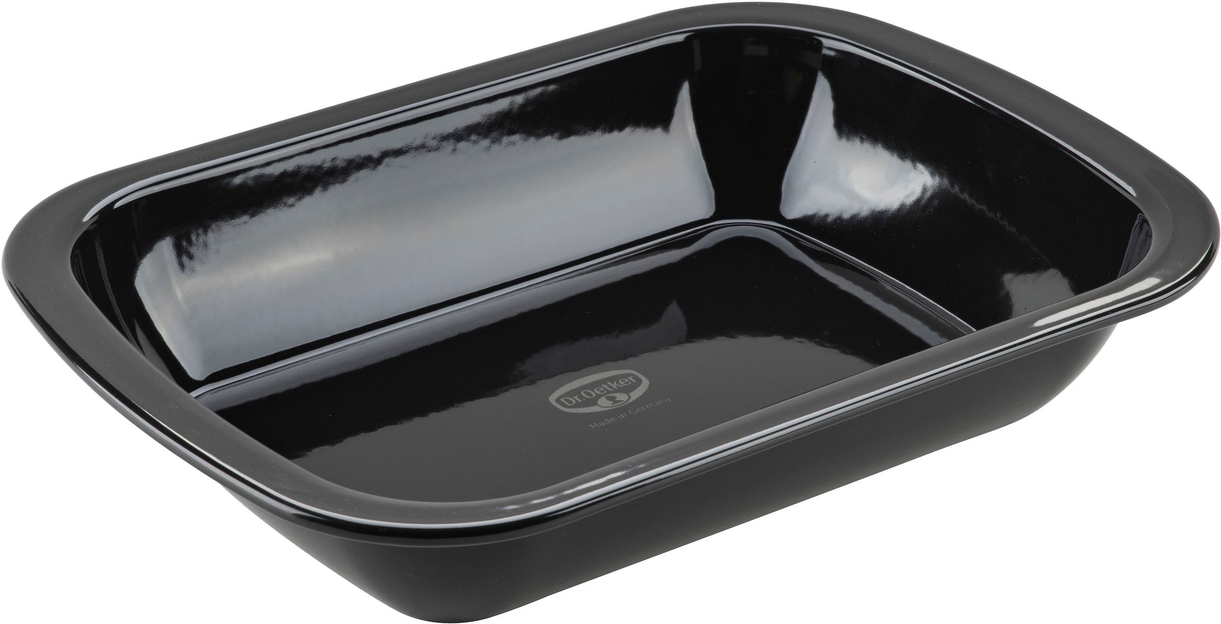 Dr. Oetker Küchenhelfer Auflaufform »Back-Idee Kreativ, aus Emaille« Emaille 1 Stk. tlg. hitzebeständig bis 400°C, schnitt- und kratzfest, induktionsgeeignet