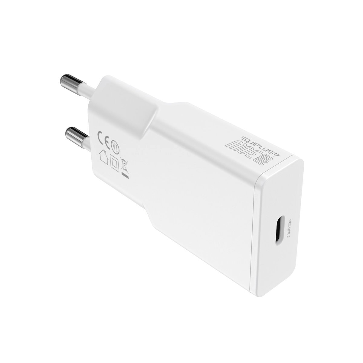 4smarts Schnelllade-Gerät »PDPlug Slim 30W GaN 1x USB-C«