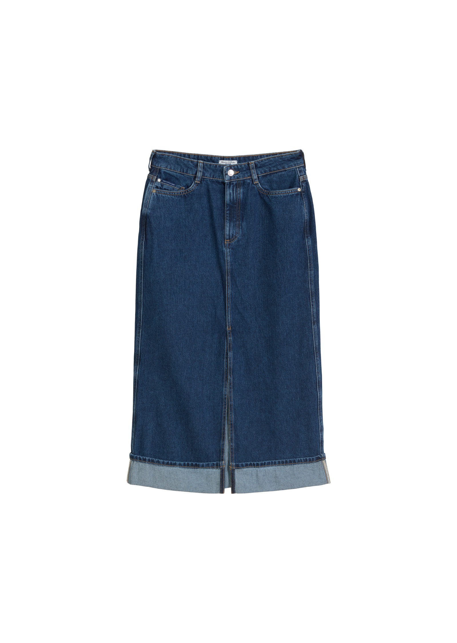 Marc O'Polo DENIM Jeansrock »aus Rigid Denim ohne Elasthan«
