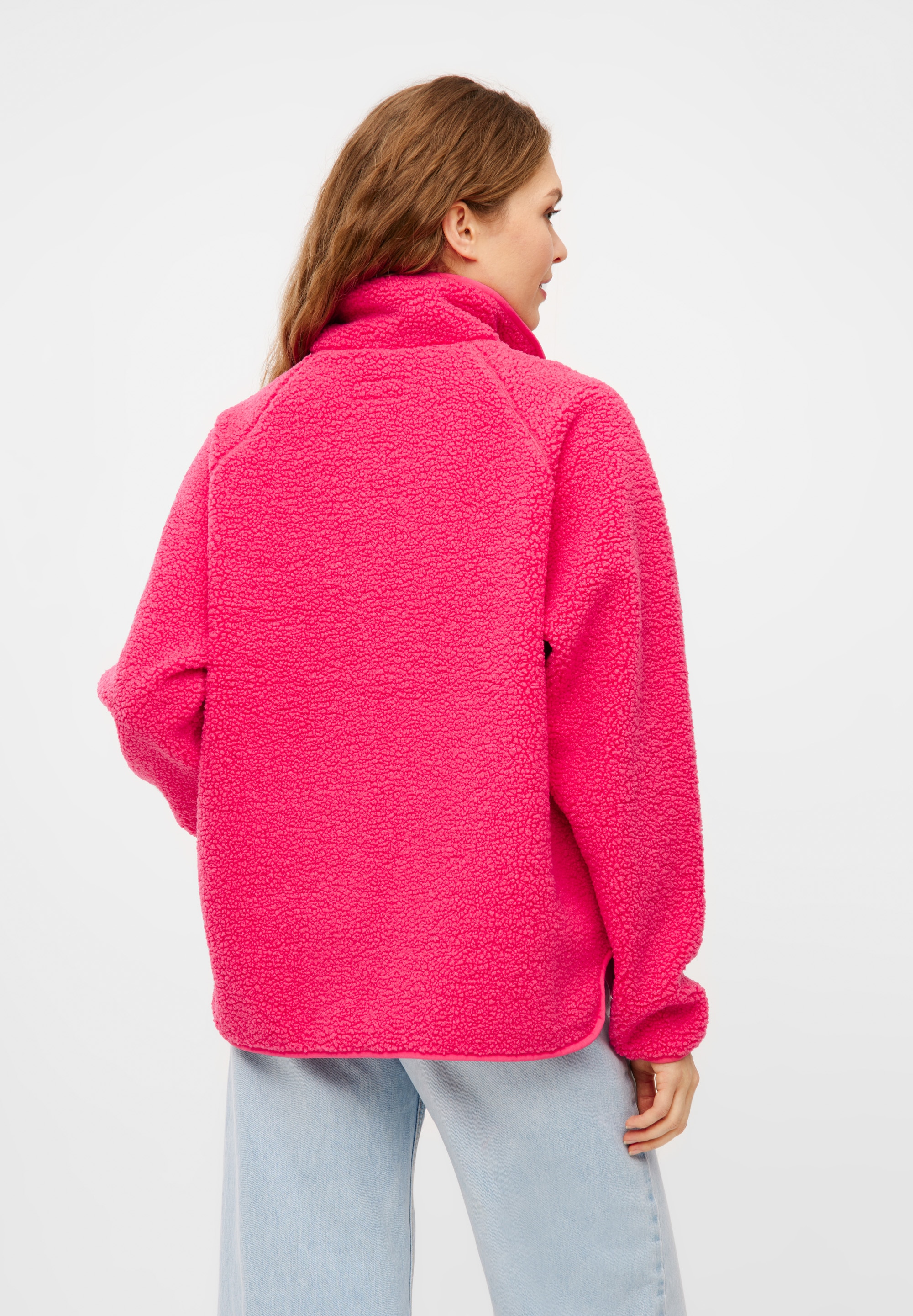 Derbe Fleecejacke »Kuschelby«, Kuschelige Damen Fleece Jacke aus nachhaltigen Materialien