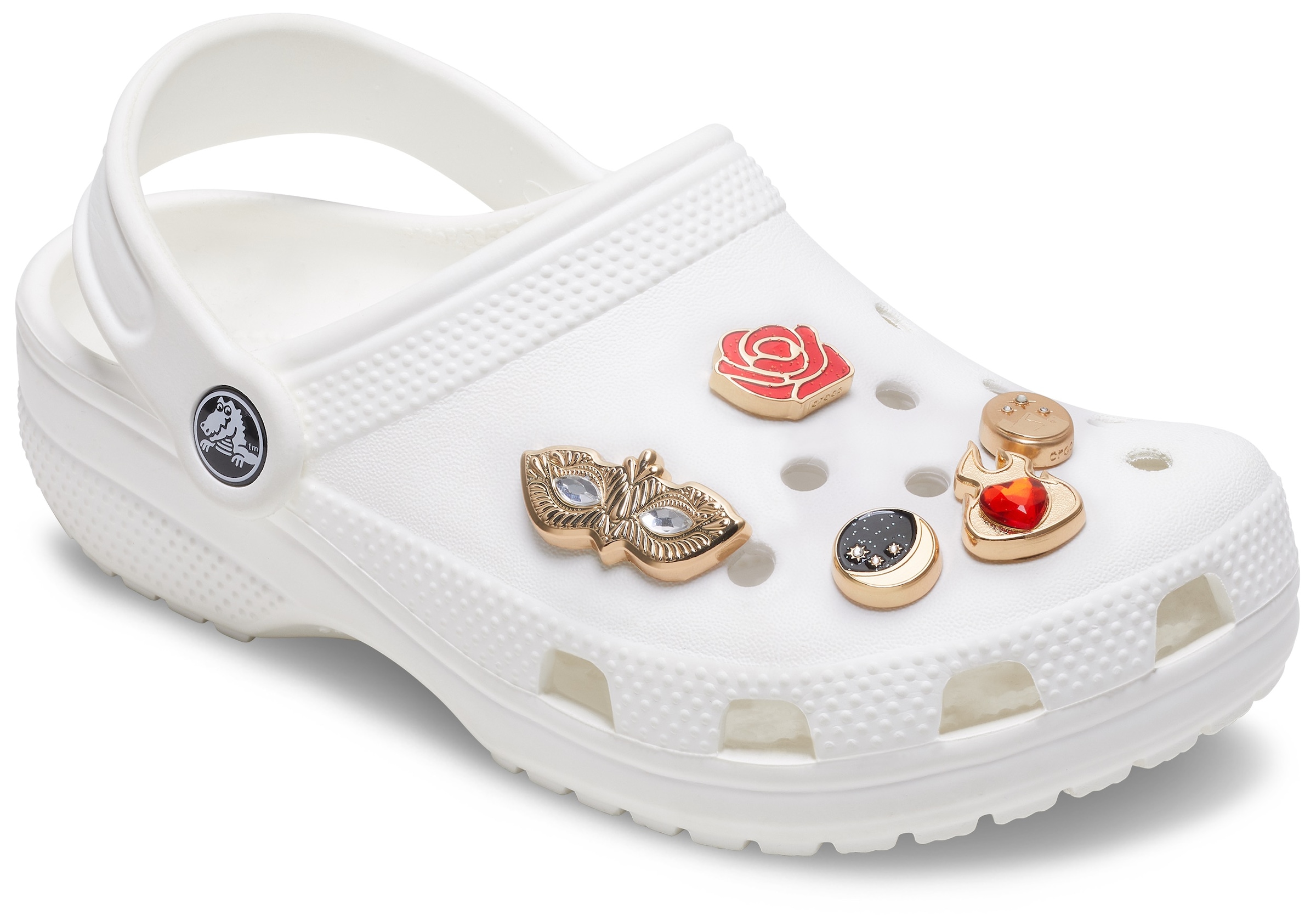 Crocs Schuhanstecker »Jibbitz™ Gold Magic«, (Set, 5 tlg., Kein Spielzeug. Nicht für Kinder unter 3 Jahren geeignet), Charm, Anstecker für Crocs Schuhe