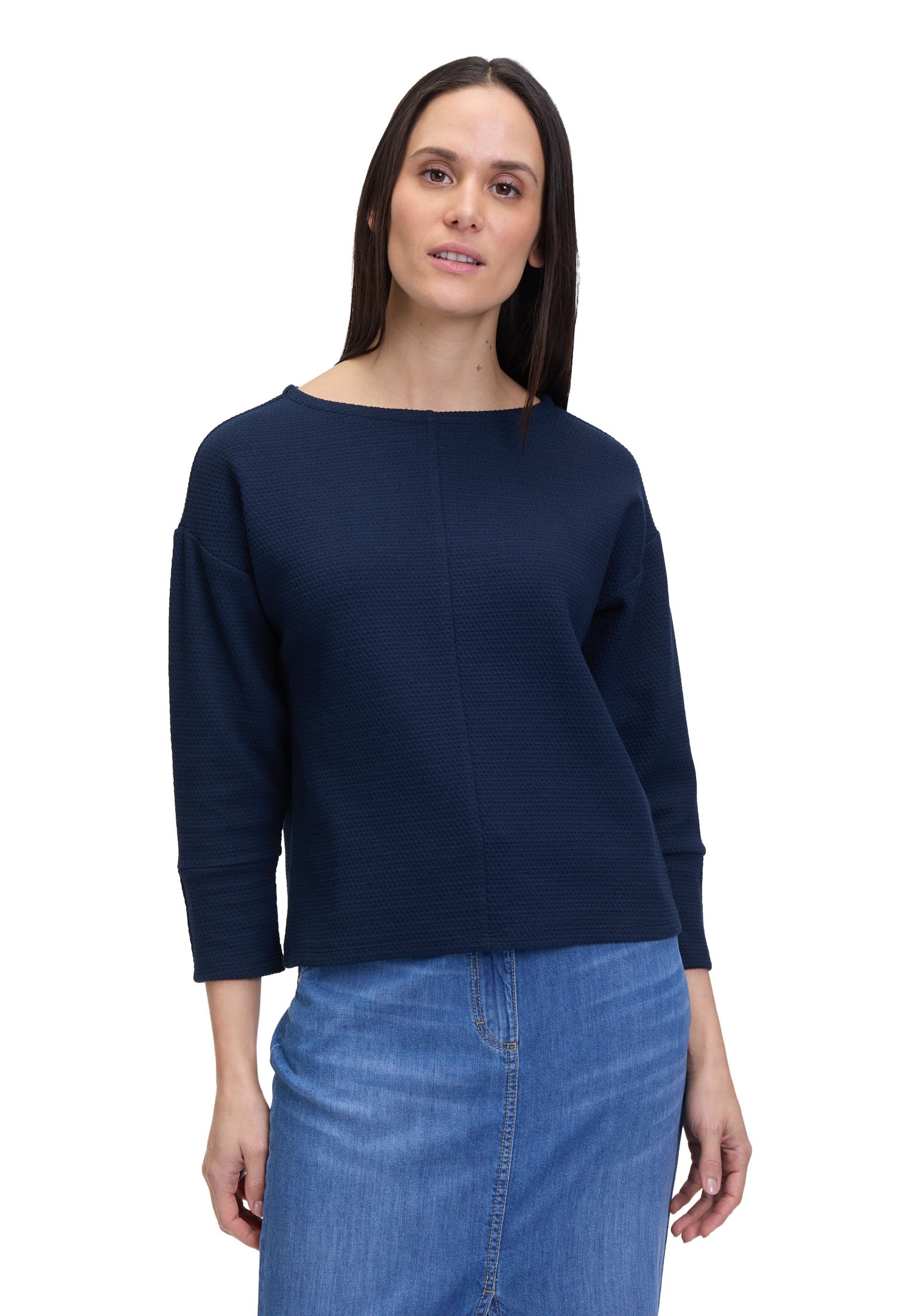 Betty Barclay Sweatshirt "Betty Barclay Sweatshirt mit 3/4 Arm", Material günstig online kaufen