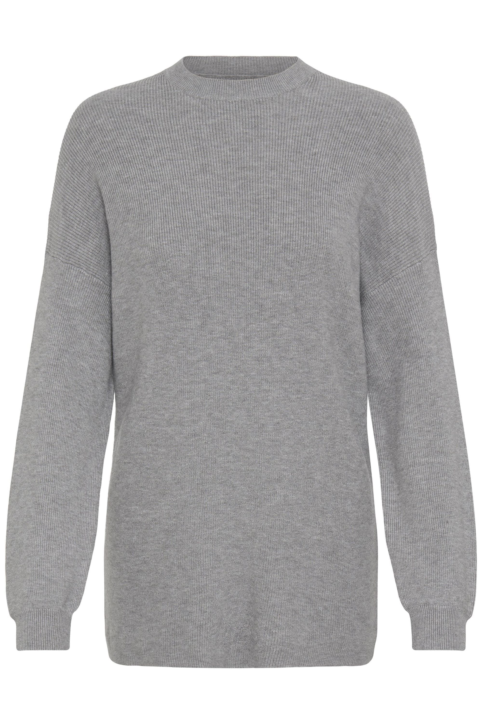 OXMO OXIFANSY Knit Pullover Grey XXL