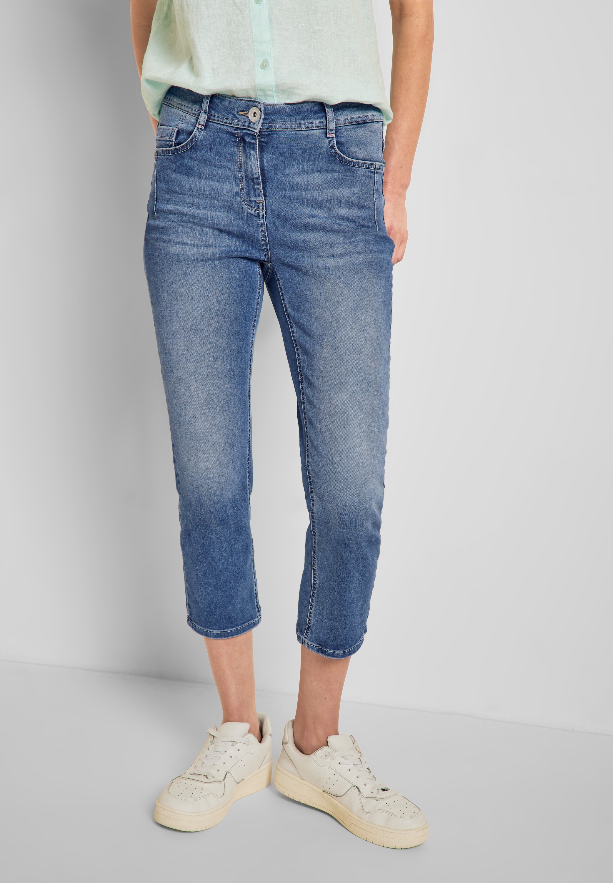 Cecil Gerade Jeans, 5-Pocket-Style