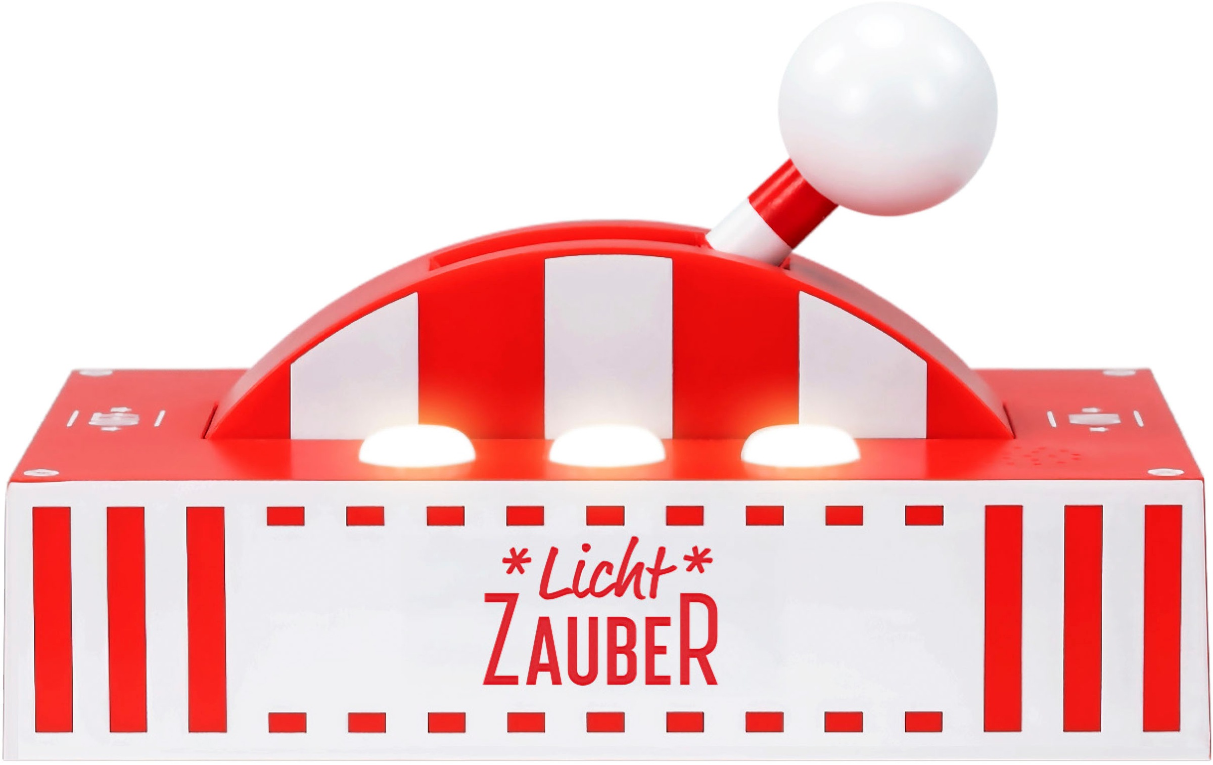 BONETTI Schalter "LichtZauber, magischer Schalter", B:9,5cm H:10,5cm L:16,3cmrot, Schalter, Fernbedienung für Lichterketten