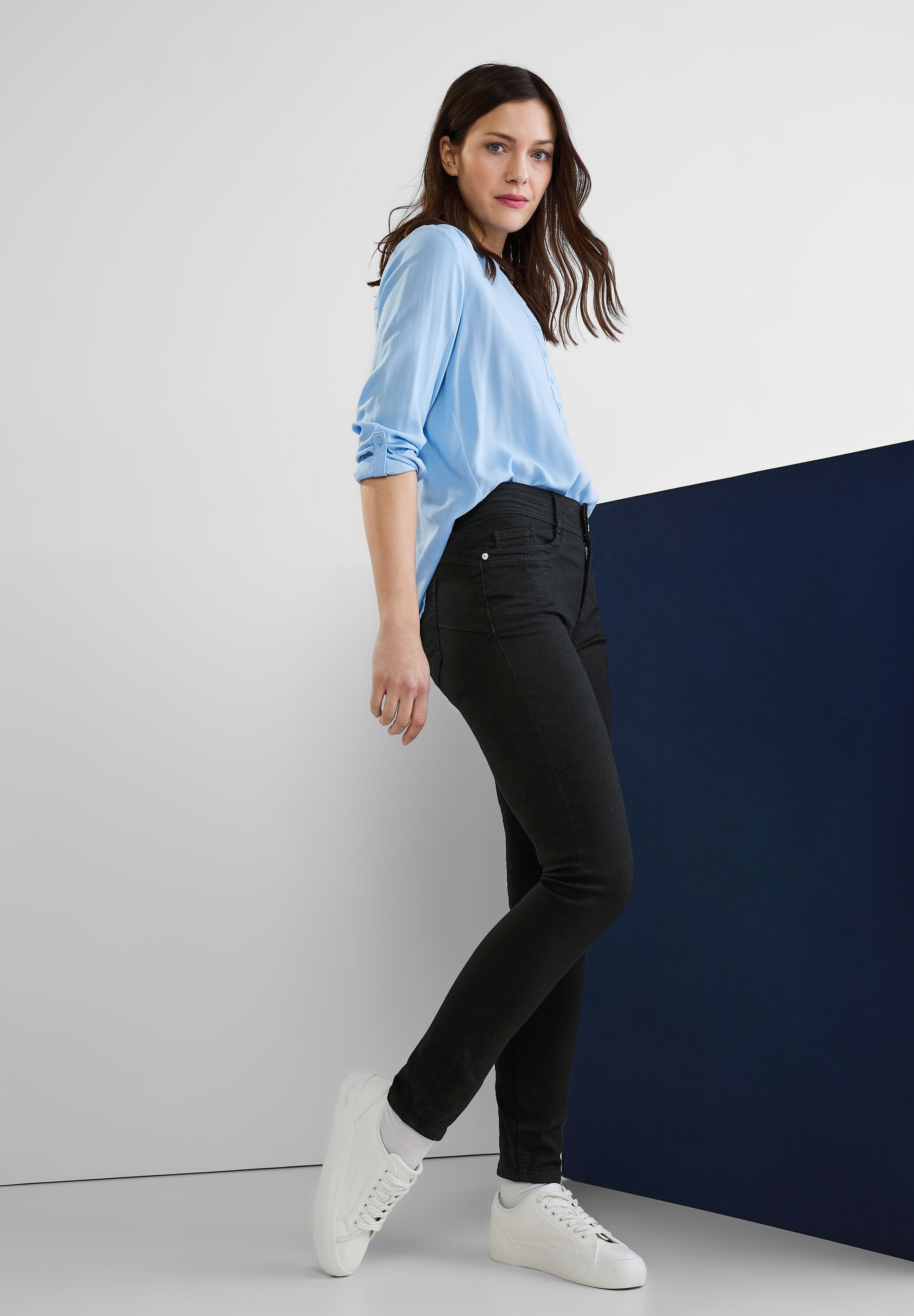 STREET ONE Slim-fit-Jeans, 5-Pocket-Style online | bestellen BAUR