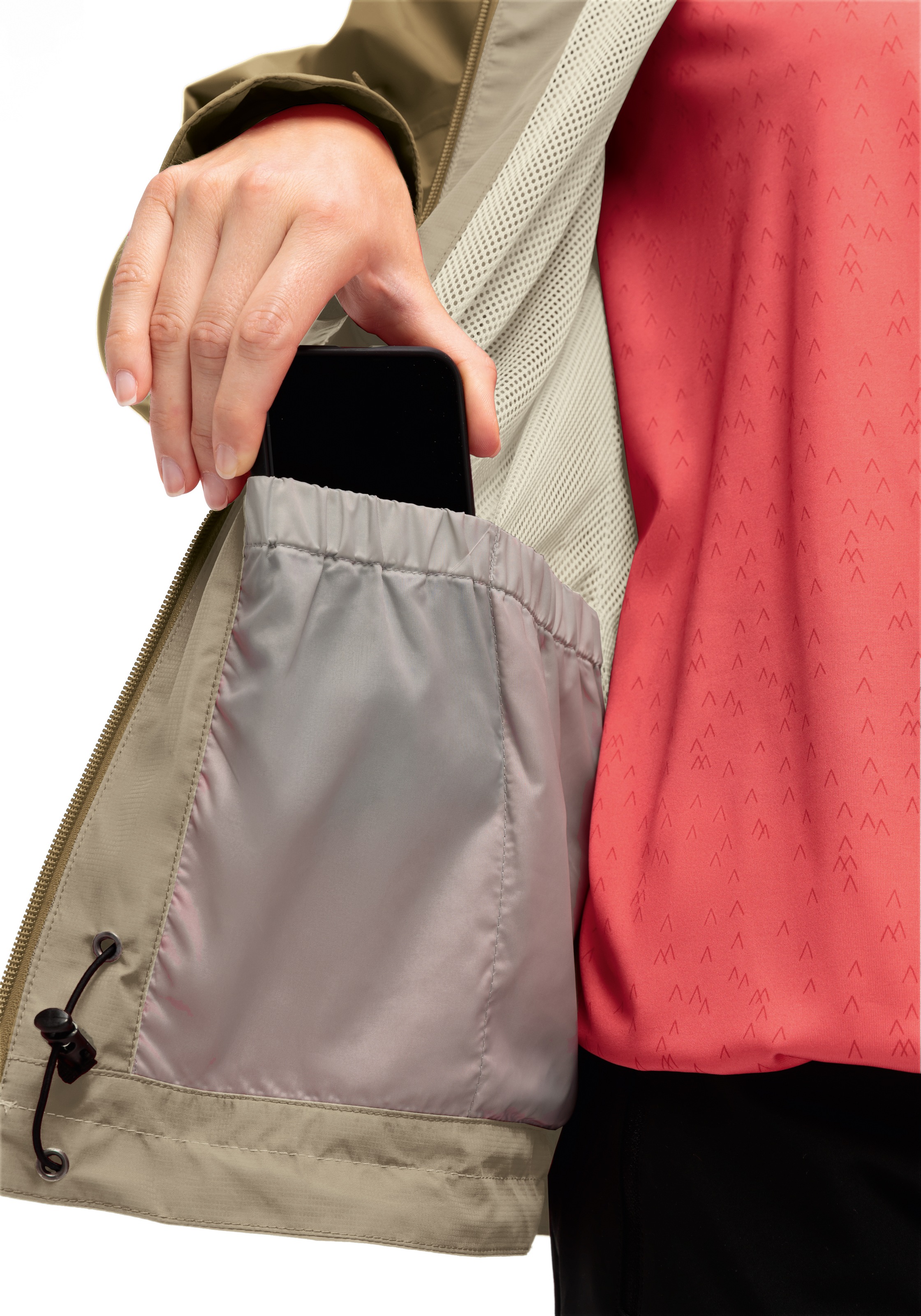 Maier Sports Outdoorjacke »Brocken W«, Damen Jacke wasserdicht, Funktionsjacke 2 Taschen außen + Innentasche