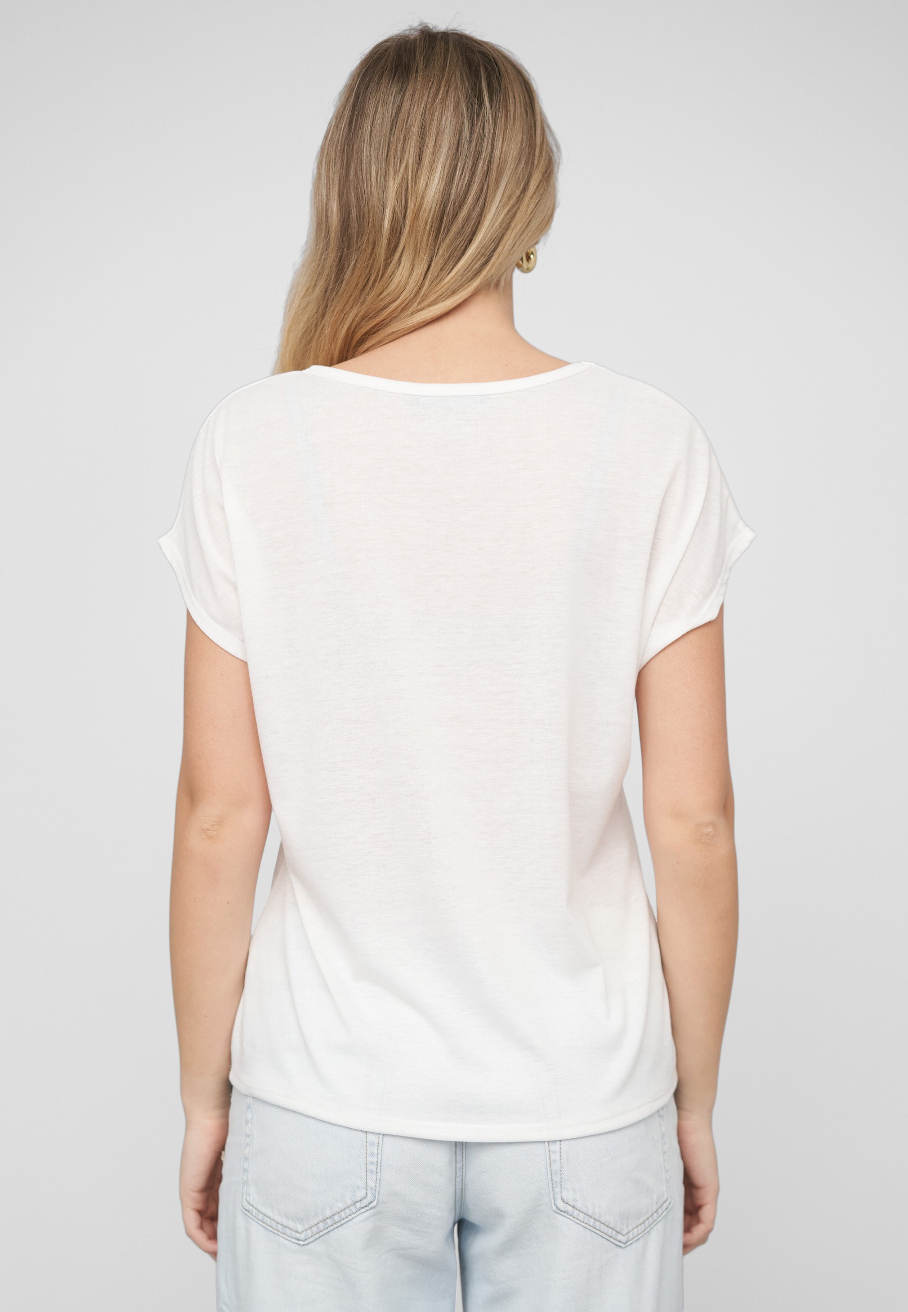 CLOUD 5IVE T-Shirt »CLOUD 5IVE Viskose T-Shirt Print« 1