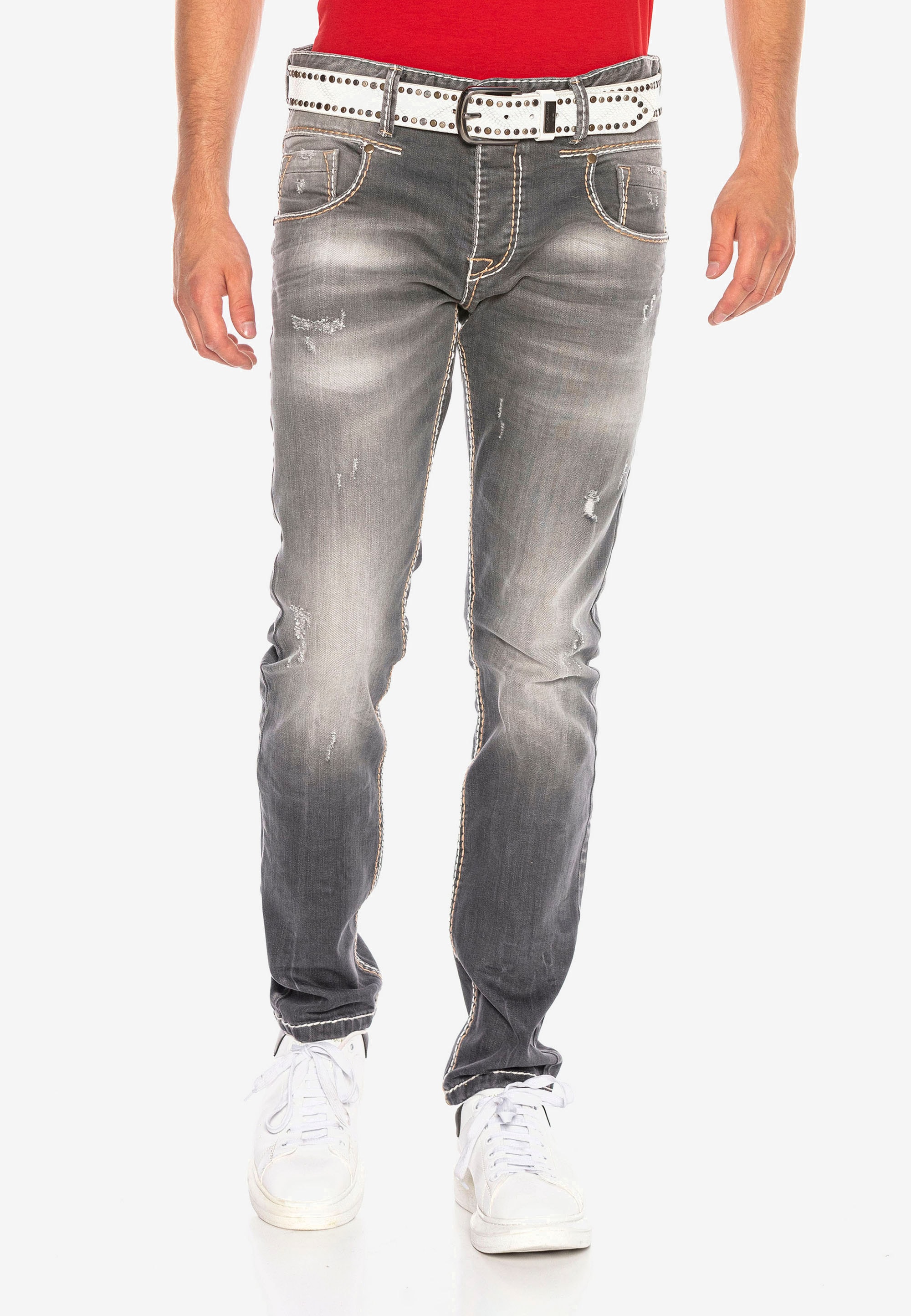 Bequeme Jeans »CD668«, in modernem Straight Fit-Schnitt