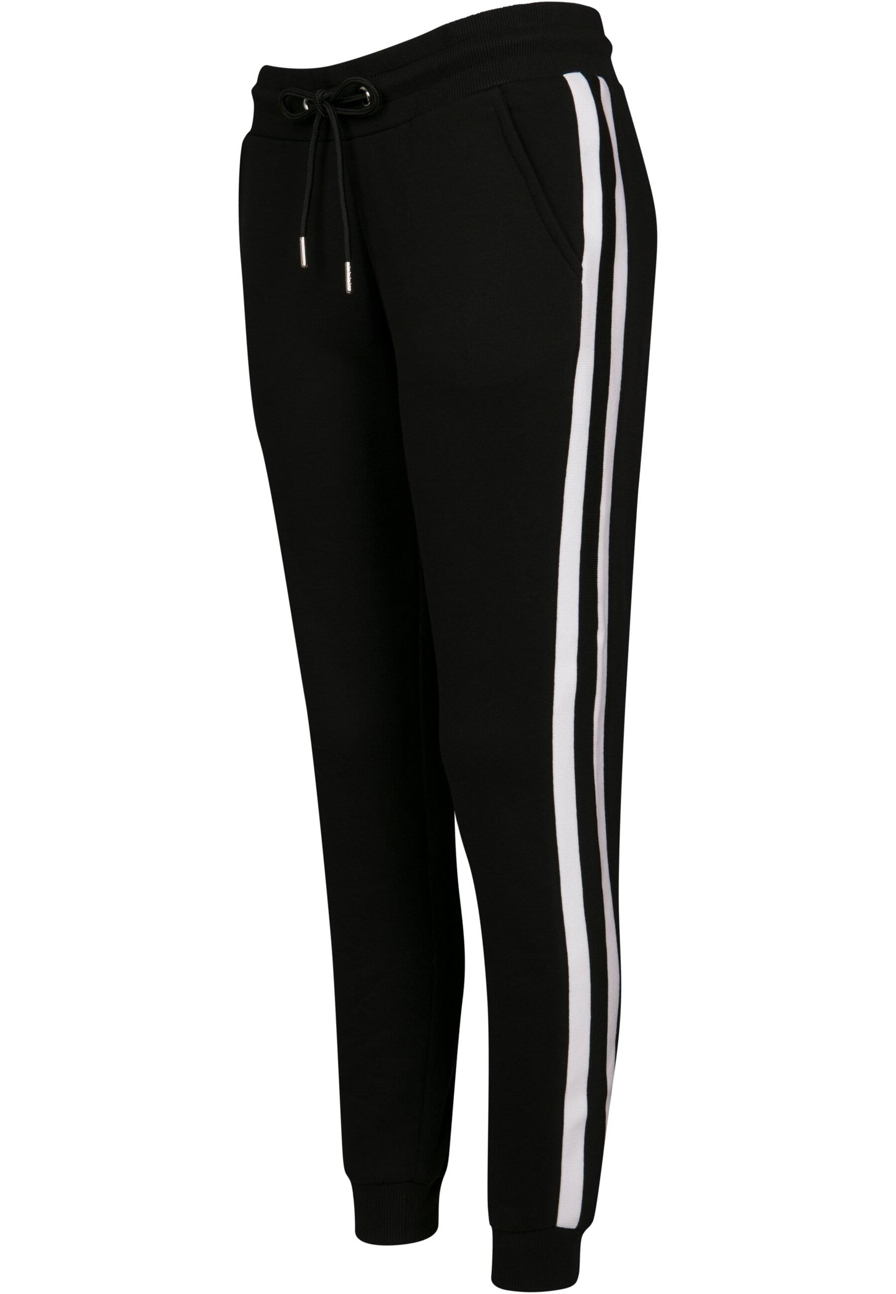 URBAN CLASSICS Jogginghose »Urban Classics Damen Ladies College Contrast Sweatpants«, (1 tlg.)