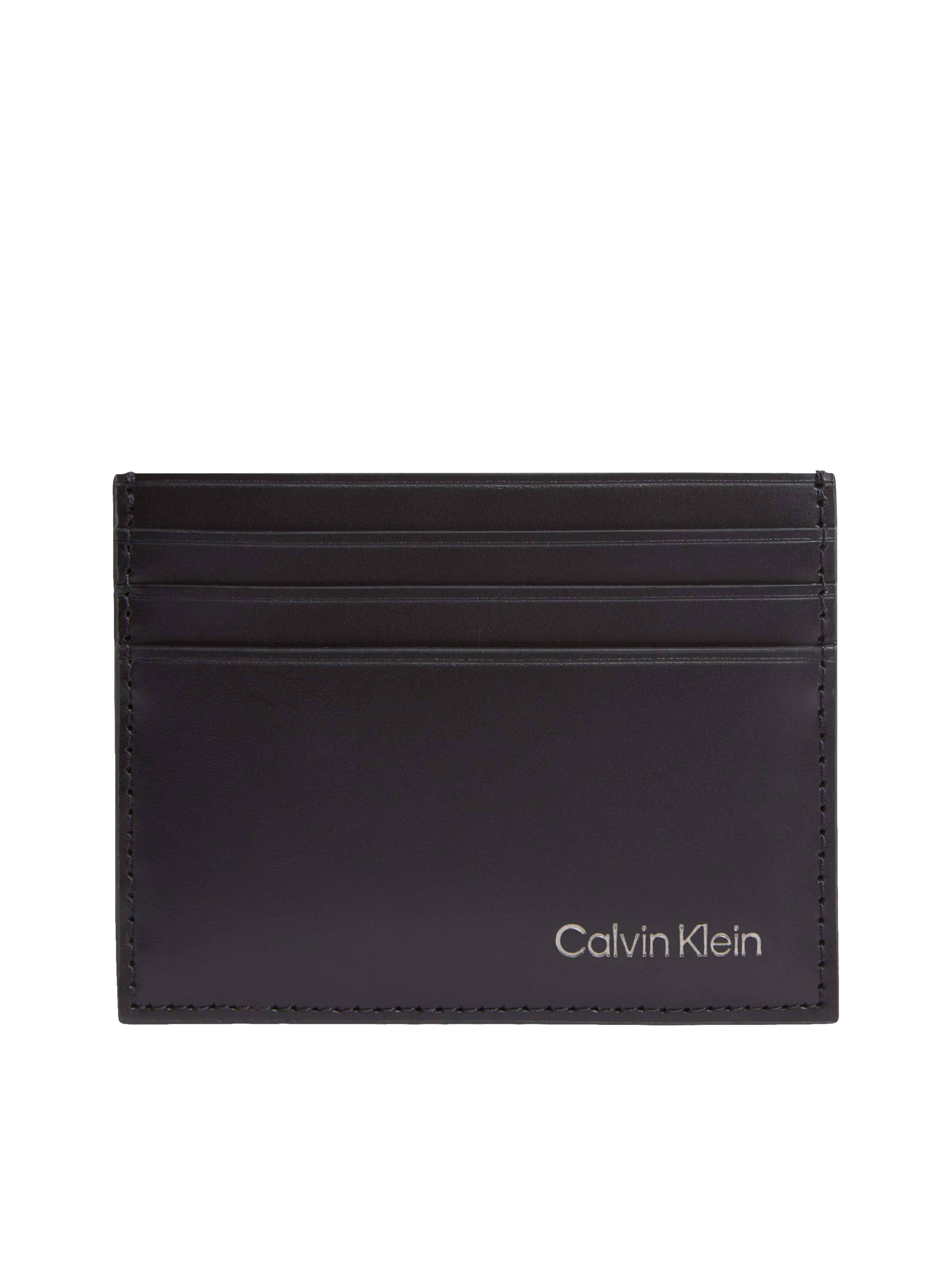 Calvin Klein Kartenetui »CK SMOOTH CARDHOLDER«, Geldbörse, Kreditkartenetui mit Logo-Schriftzug