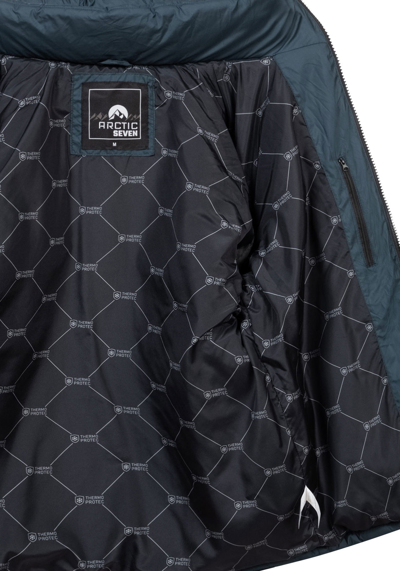 Arctic Seven Winterjacke »ASYetii«, mit hochwertigem Steppdesign