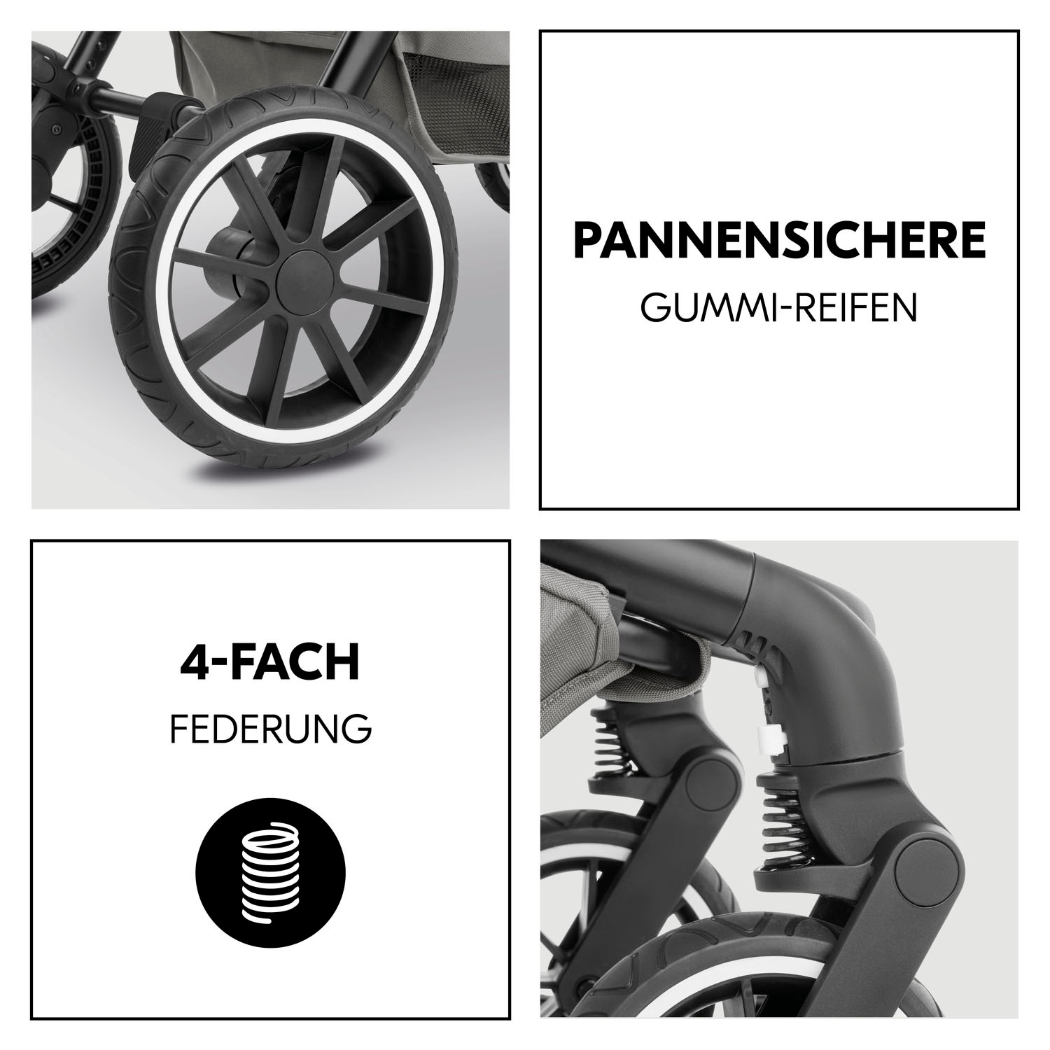 Hauck Kombi-Kinderwagen »Move N Care Set«, 22 kg, belastbar bis 22 kg