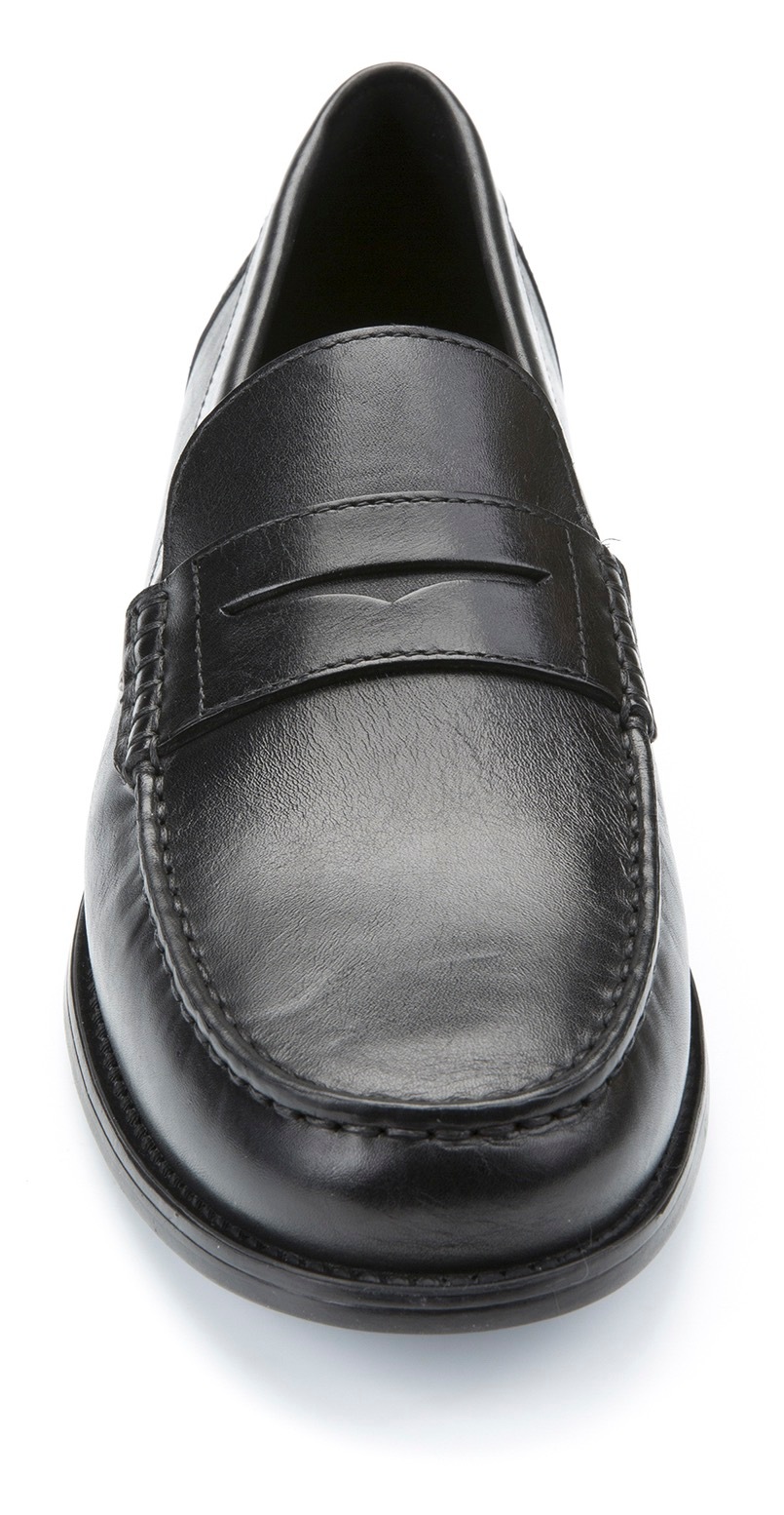 Geox Mokassin, Business Schuh, Loafer mit Blockabsatz