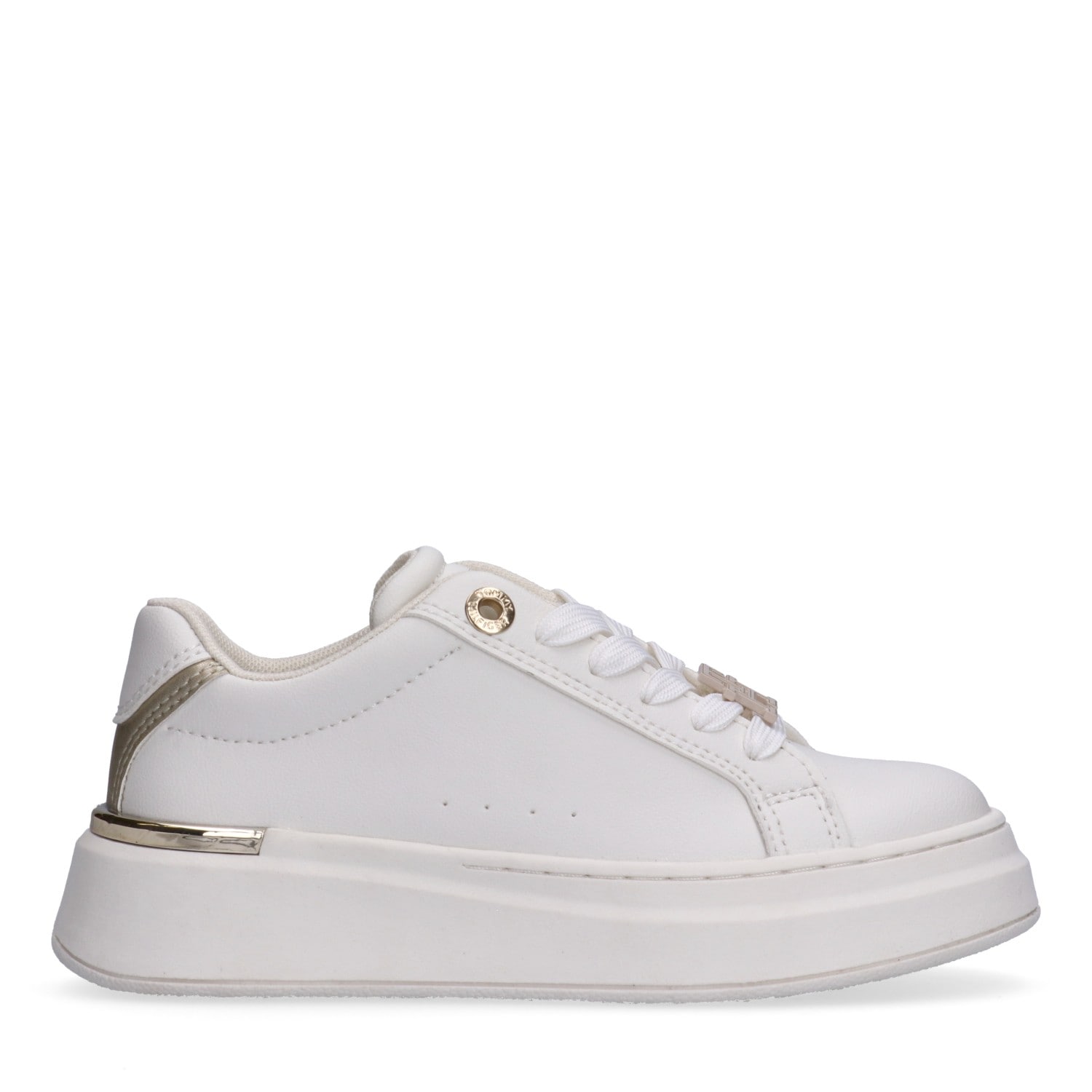 Tommy Hilfiger Plateausneaker  Trendy Schnürschuh, Halbschuh, Schnürschuh mit Plateausohle