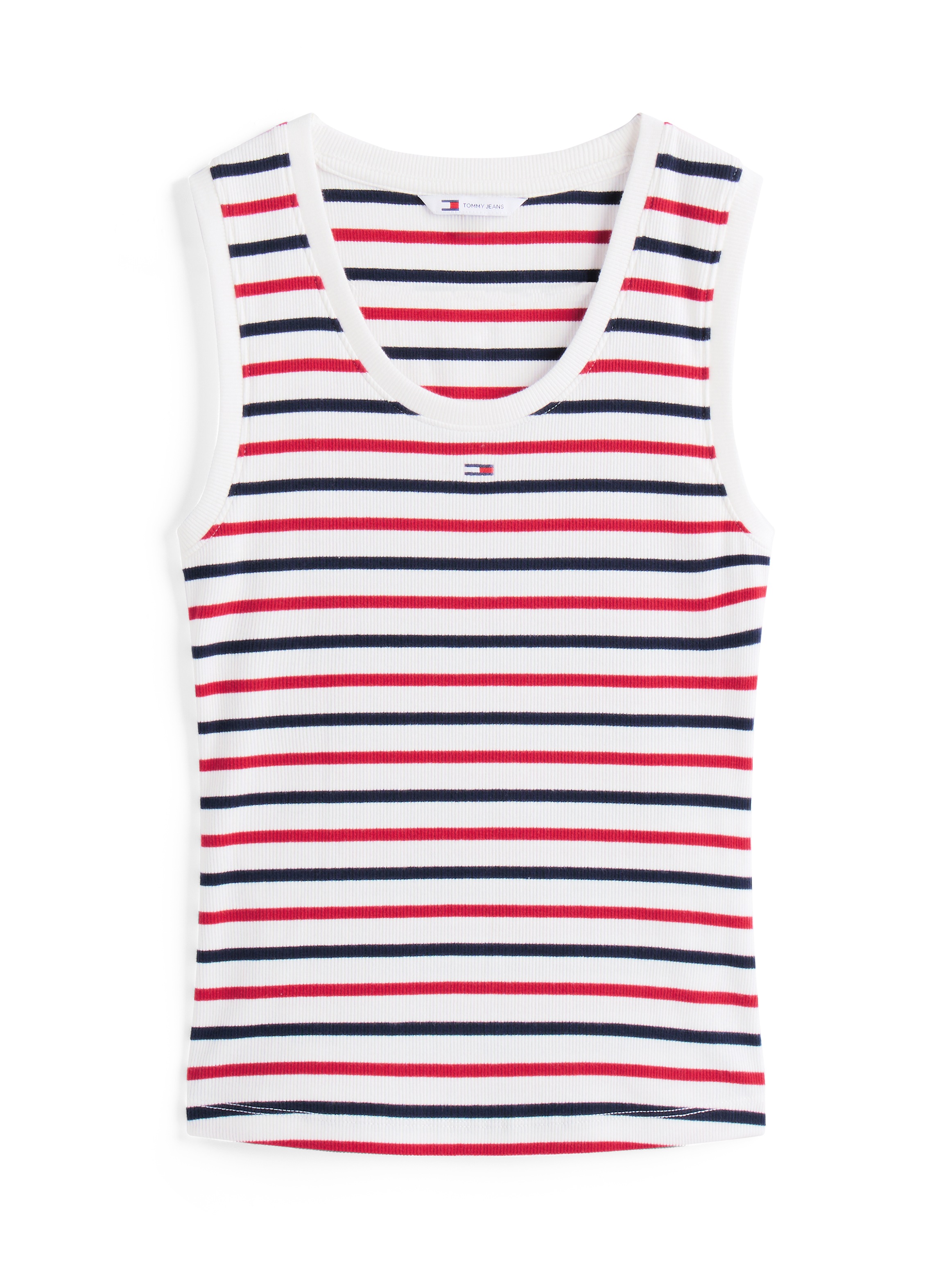 Thumbnail - Tommy Jeans Tanktop "TJW ESSENTIAL RIB TANK EXT" mit gerippter Struktur