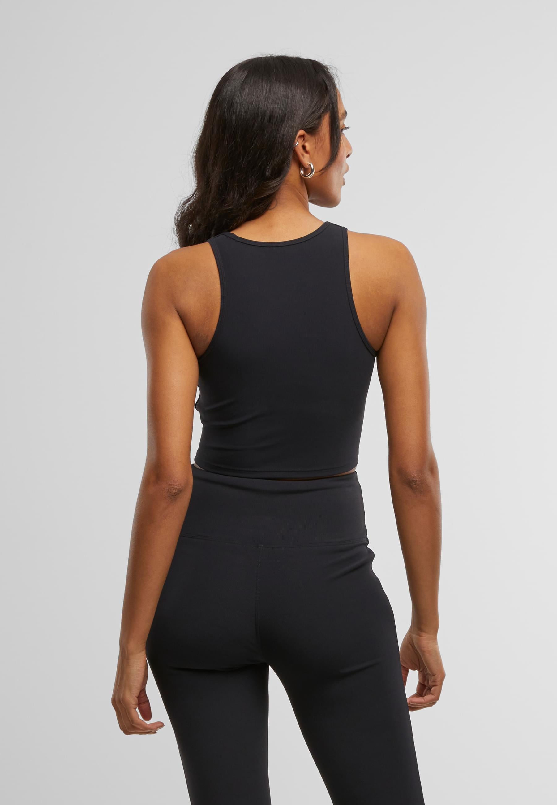 URBAN CLASSICS Muskelshirt »Urban Classics Ladies Sports Top Rib Ladies Sports Top Rib«, (1 tlg.)