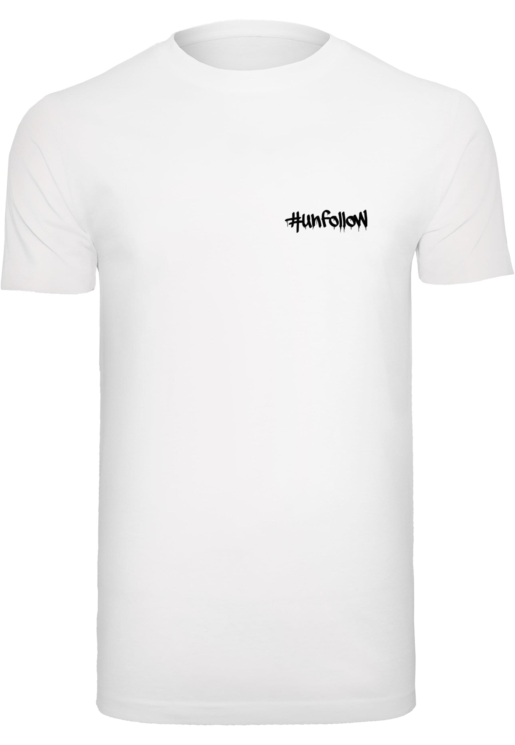 Merchcode T-Shirt "Merchcode Herren Unfollow X T-Shirt" 1 Stk. tlg. günstig online kaufen