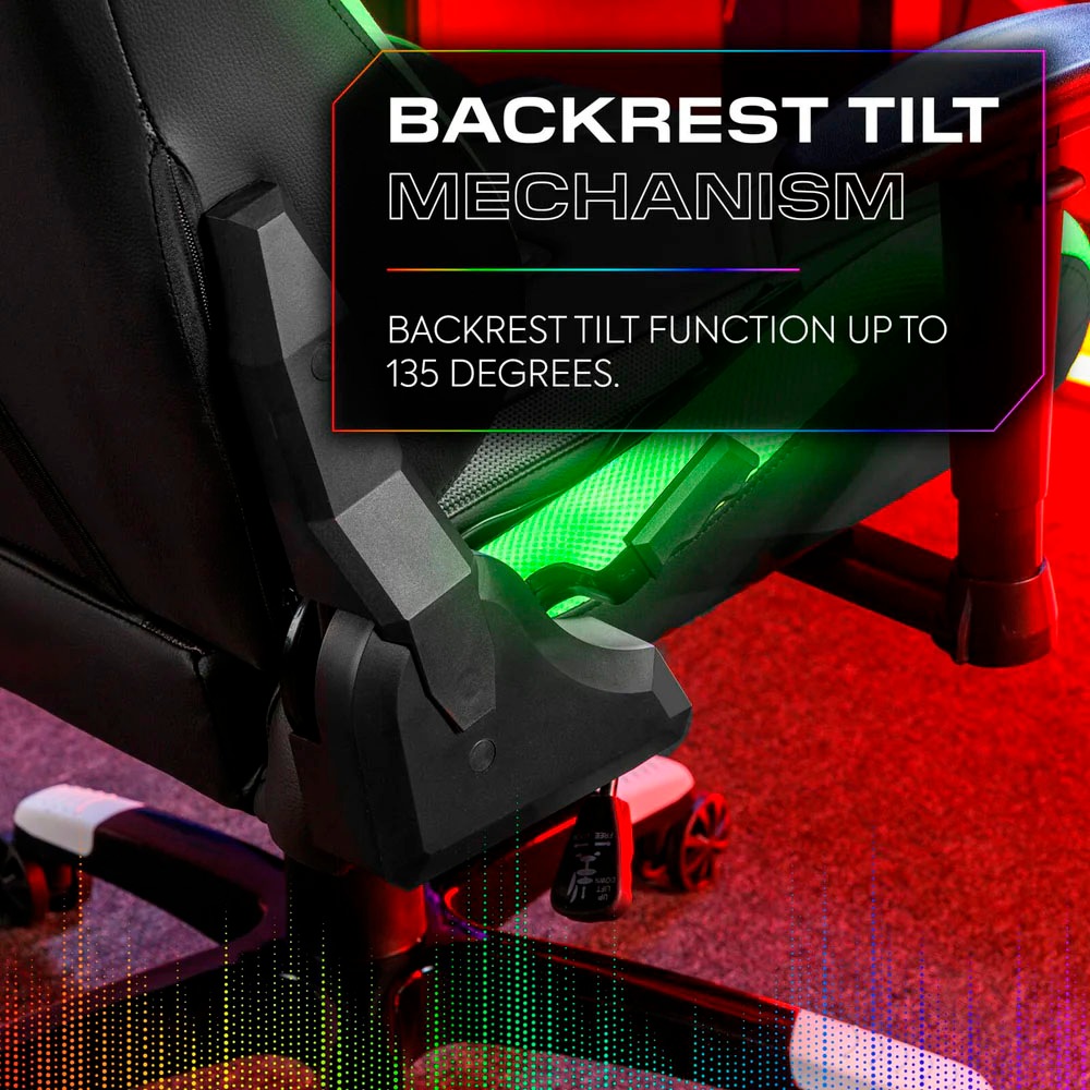 X Rocker Gaming-Stuhl »Agility eSports RGB Neo Motion SYNC™«, Kunstleder, Beleuchtung & App