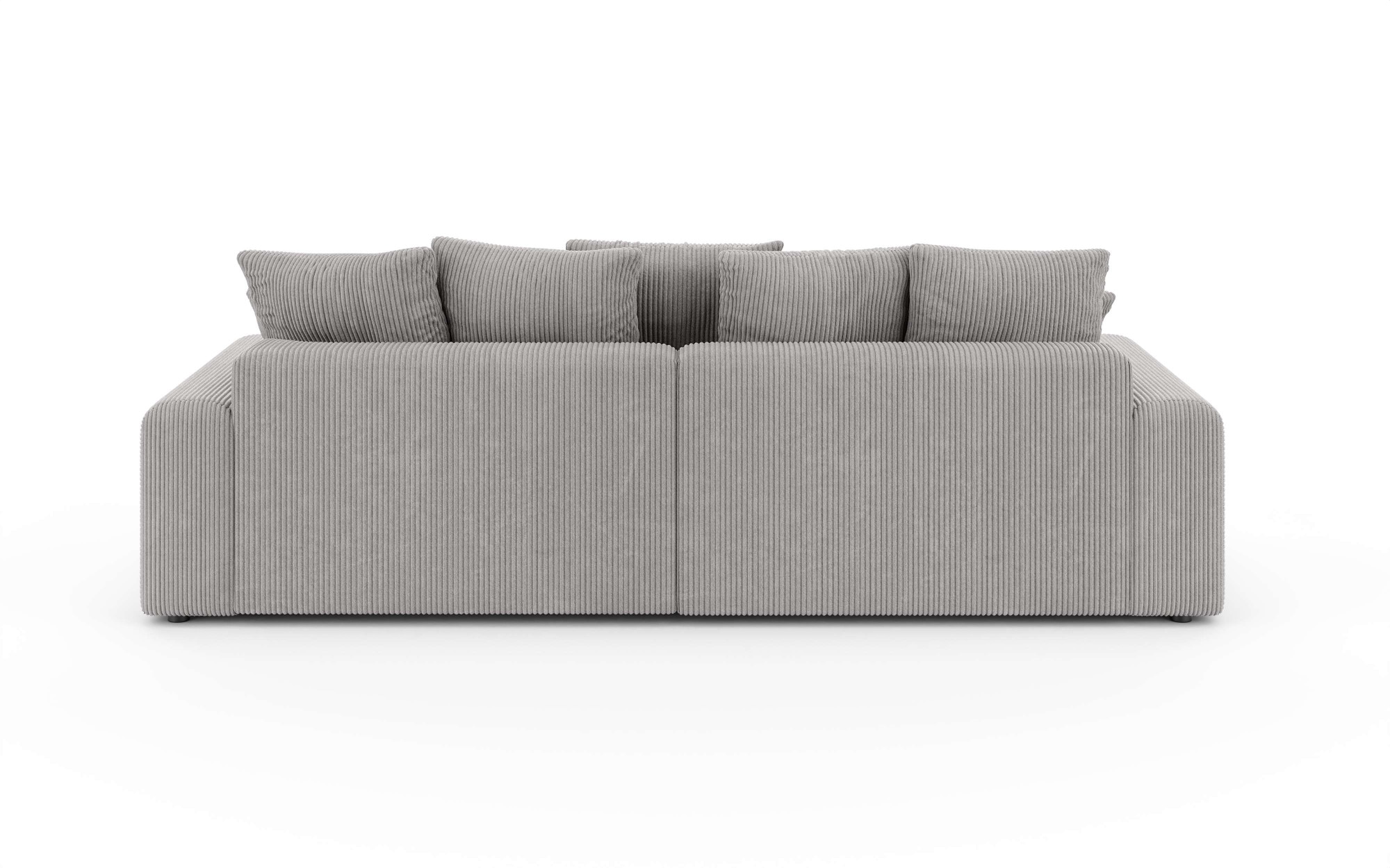 Home affaire Ecksofa »LAKESIDE klein mit Bettfunktion und Bettkasten, B/T/H 235/142/84 cm«, L-Form, Recamiere beidseitig montierbar, mit Wellenunterfederung