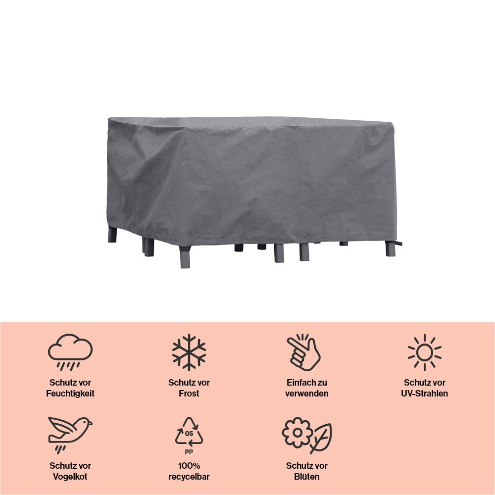 winza outdoor covers Gartenmöbel-Schutzhülle, geeignet für ein kleines Loungeset, Länge: 150 cm