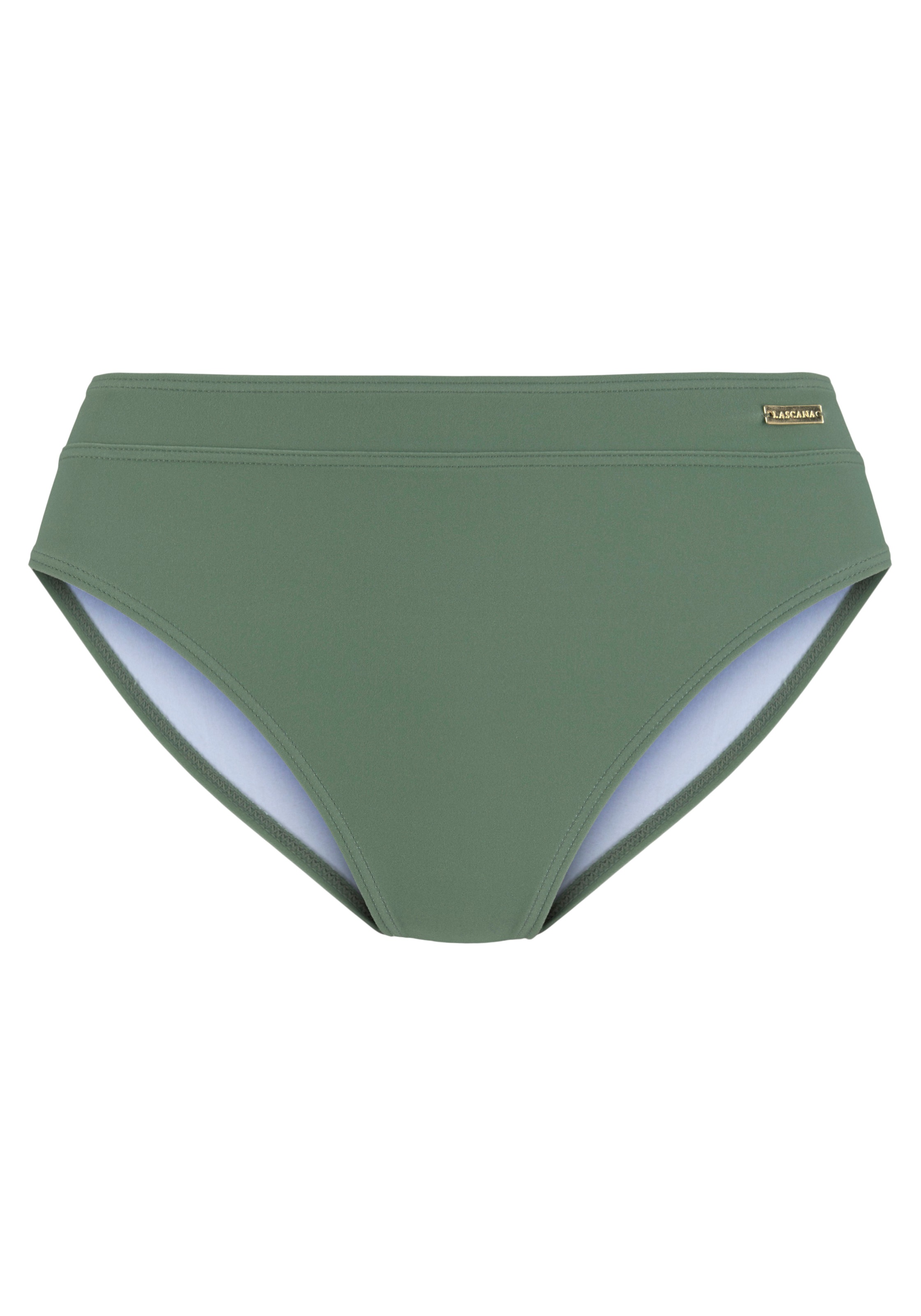 LASCANA Highwaist-Bikini-Hose »Lolo«, mit angesetztem Bündchen