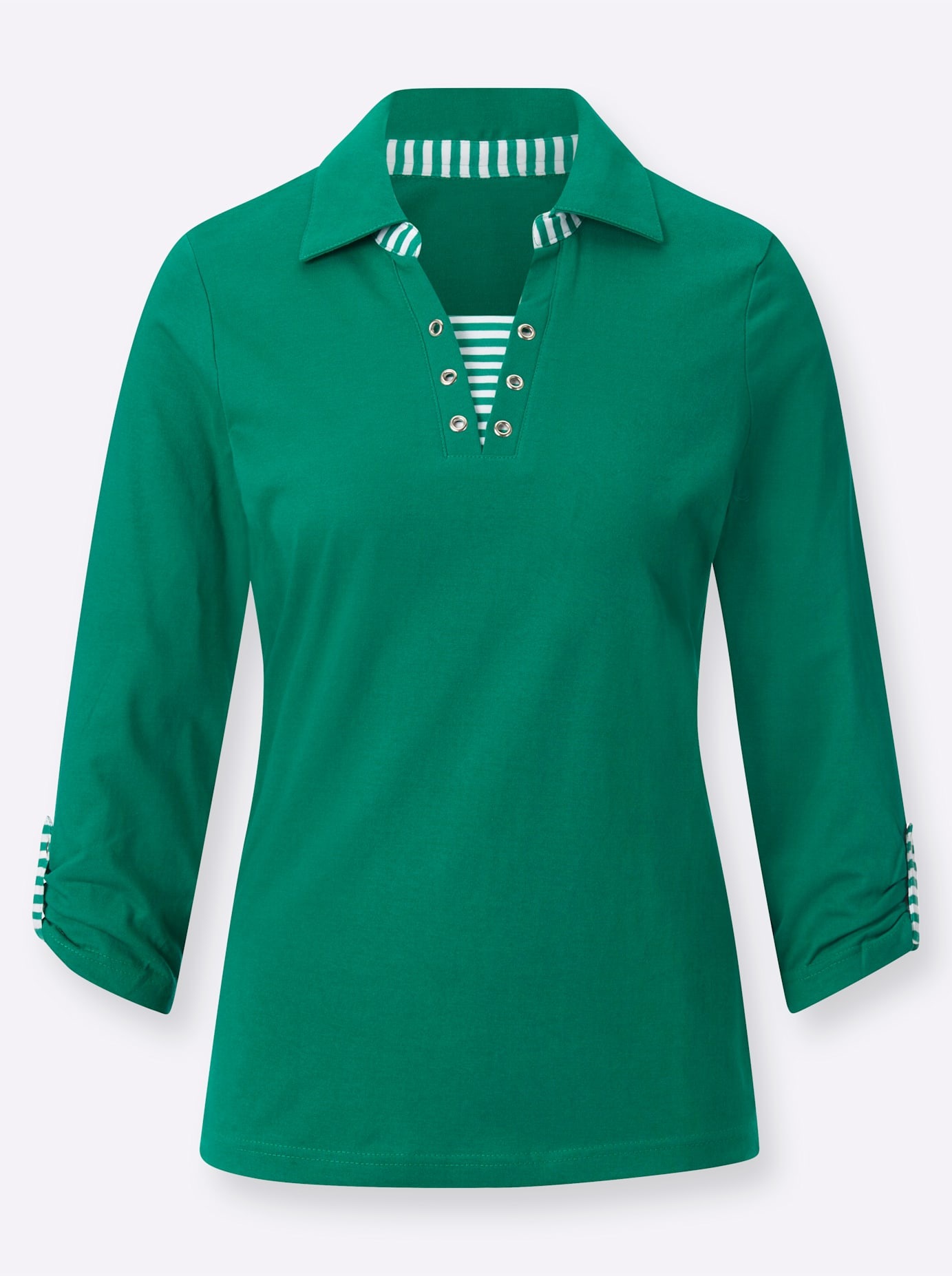 Thumbnail - Casual Looks 3/4-Arm-Shirt "Shirt", (1 tlg.)