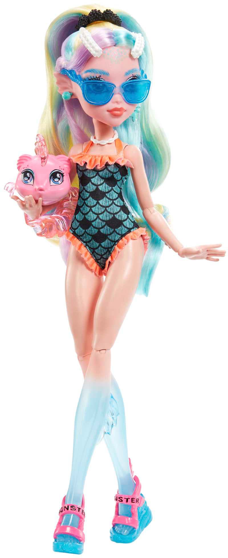MonsterHigh™ Anziehpuppe »Lagoona Blue mit Piranha«