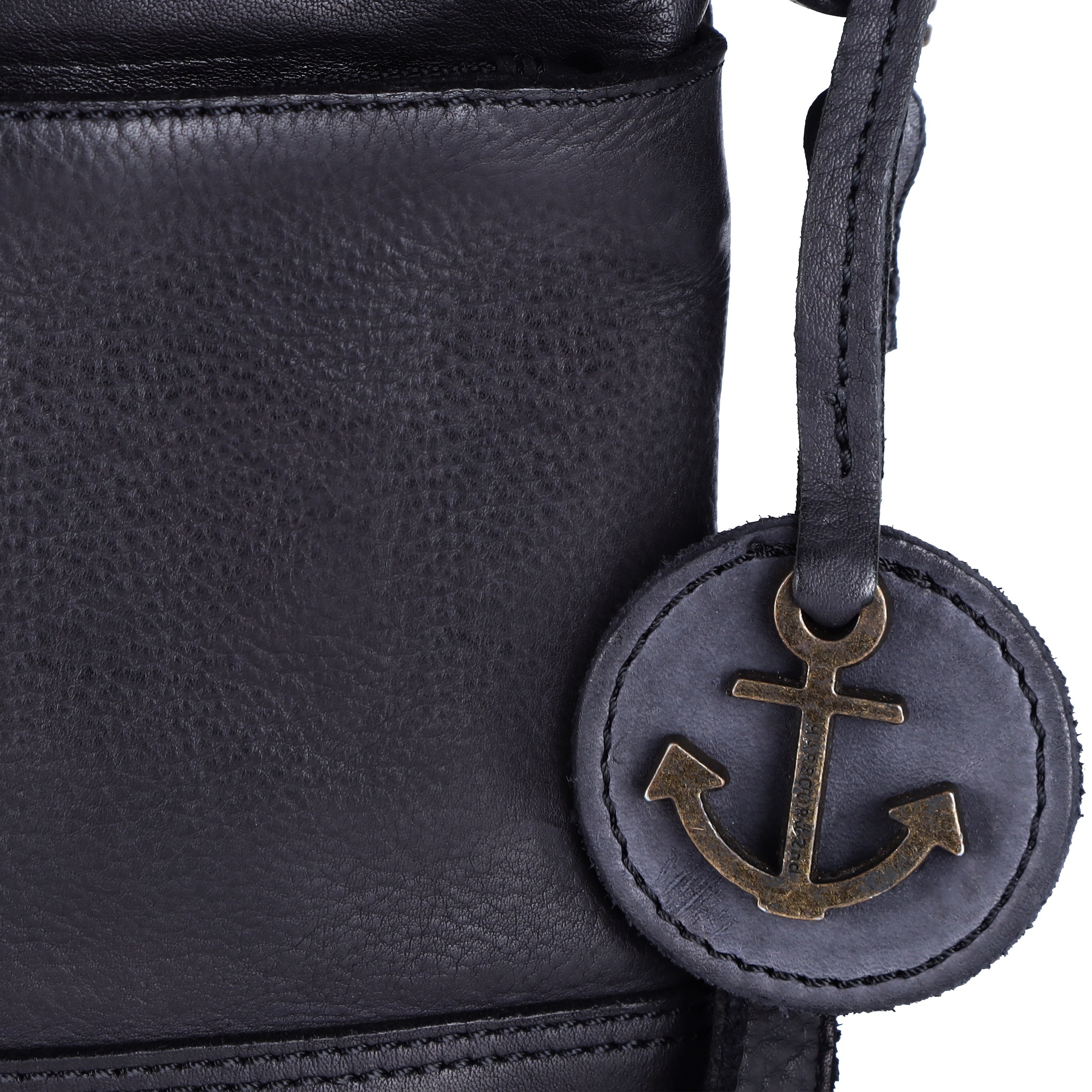 HARBOUR 2nd Handtasche »Isalie2«, Umhängetasche Tasche Damen mit Anker Anhänger