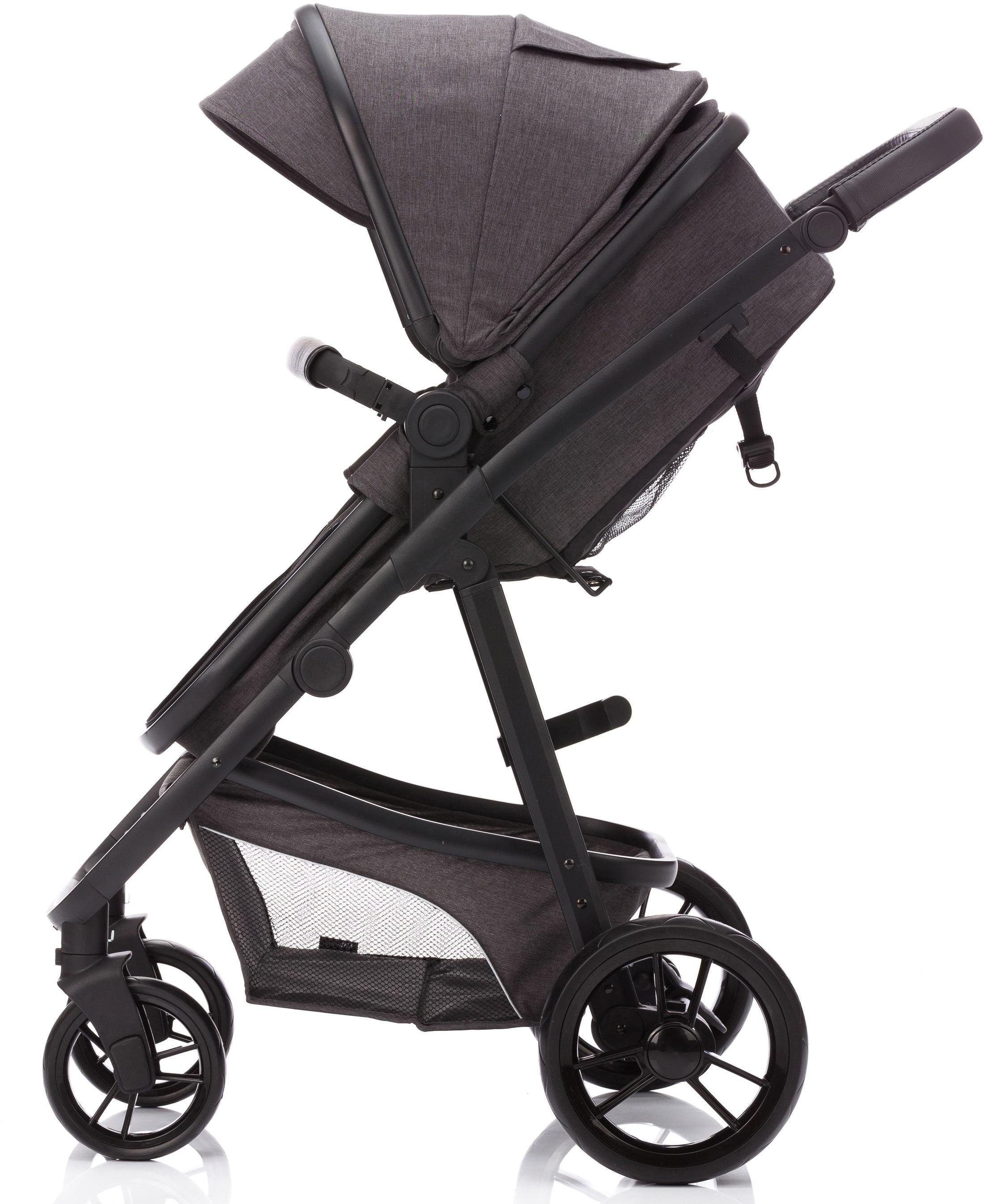 Fillikid Kombi-Kinderwagen »Panther, dunkelgrau«, 22 kg