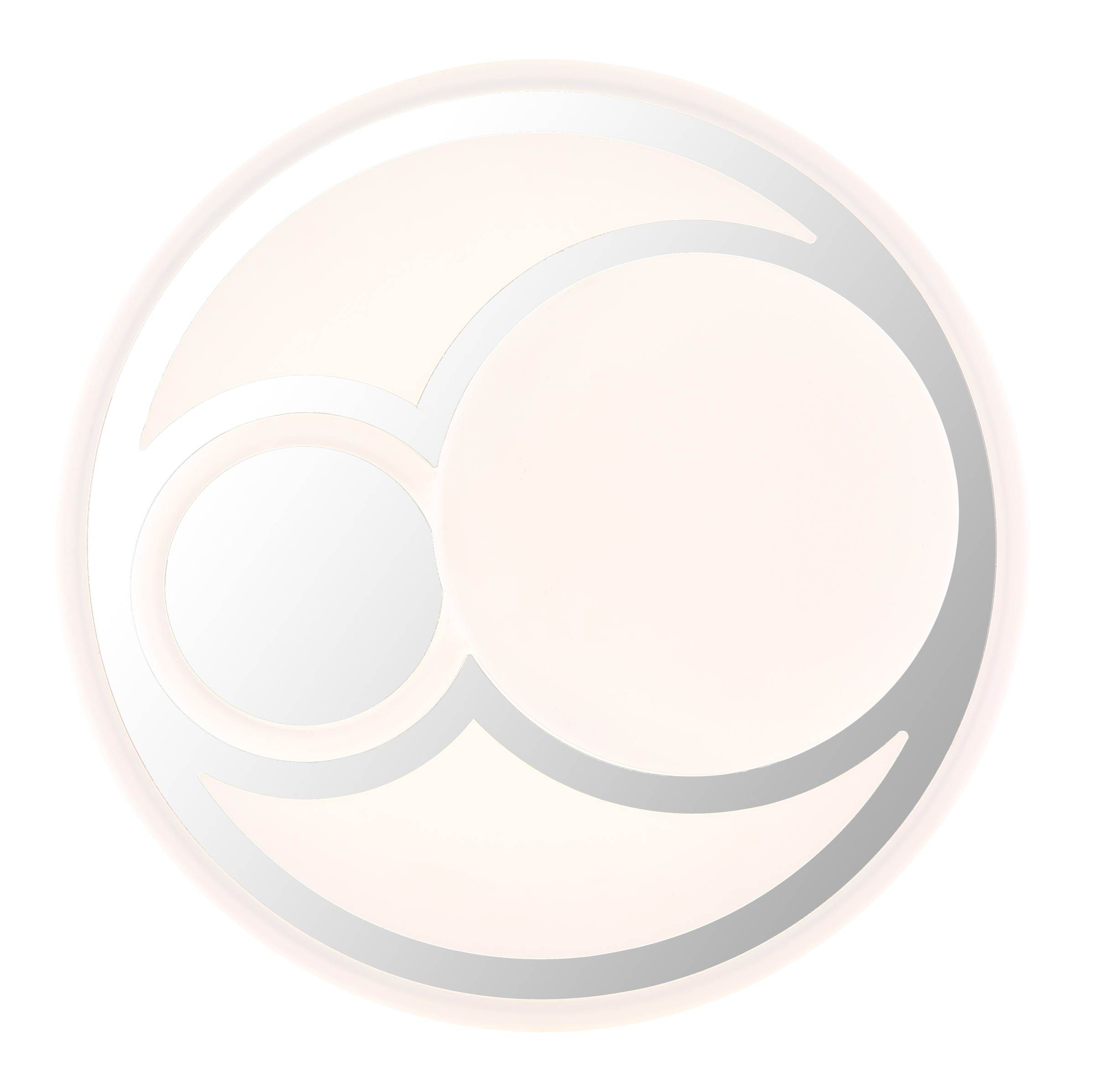 GLOBO LIGHTING Deckenleuchte »RUIZ« LED-Modul 1 Stk. warmweiß - kaltweiß Deckenlampe Wohnzimmer-Leuchte Schlafzimmer-Leuchte Flur Küche