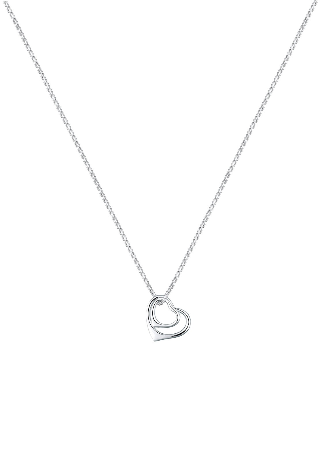 Elli Kette mit Anhänger »Herzen Filigran 925 Sterling Silber«
