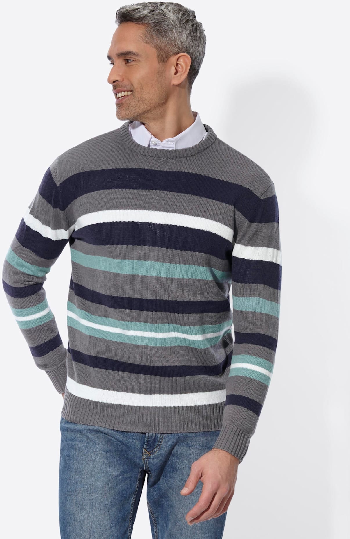 Classic Rundhalspullover »Pullover«