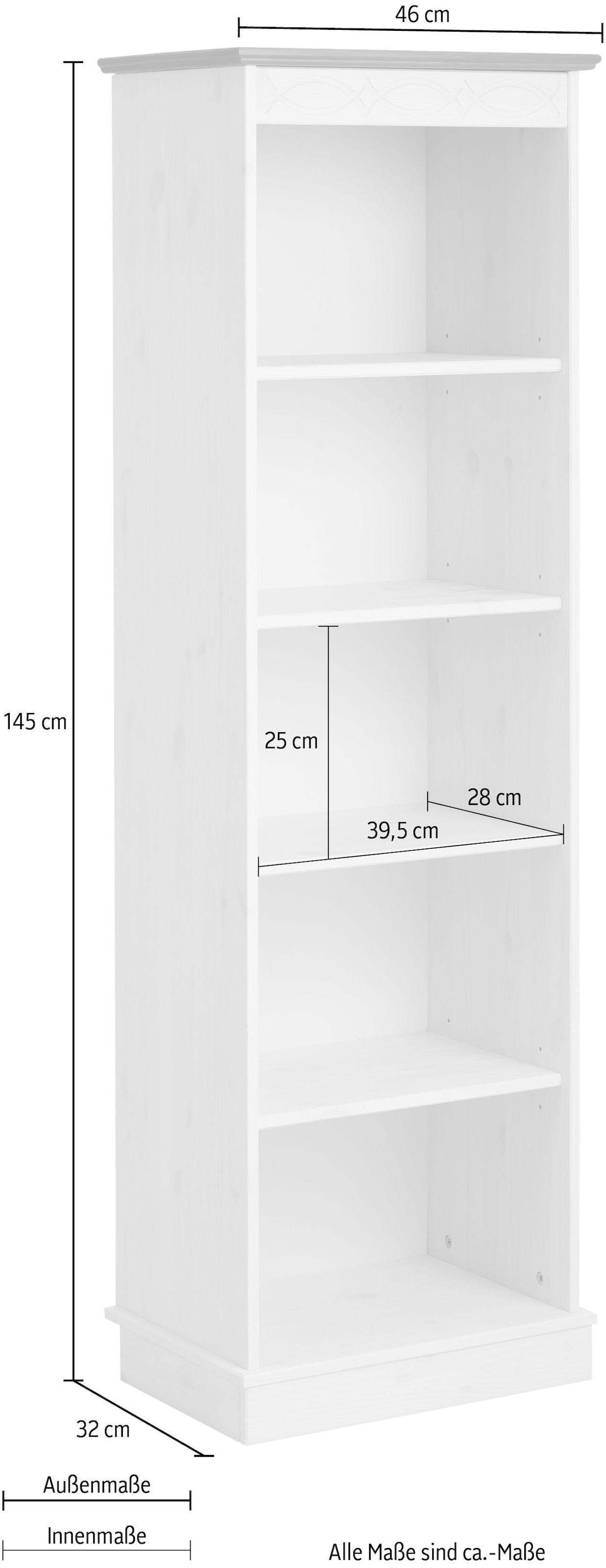 Höhe kaufen »Indra«, cm Home | 145 affaire BAUR Standregal