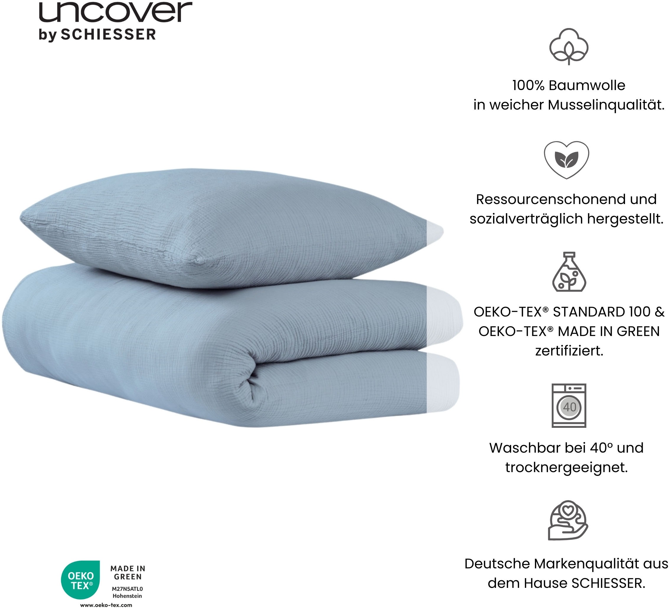 uncover by SCHIESSER Bettwäsche »Lennox«