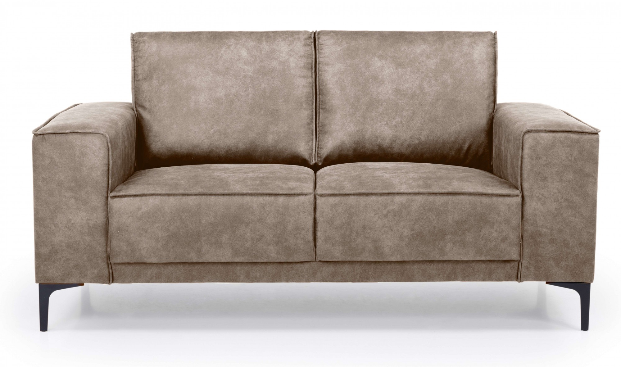 Places of Style 2-Sitzer "Kompaktsofa Oland, Struktur, Flachgewebe, Luxus-M günstig online kaufen