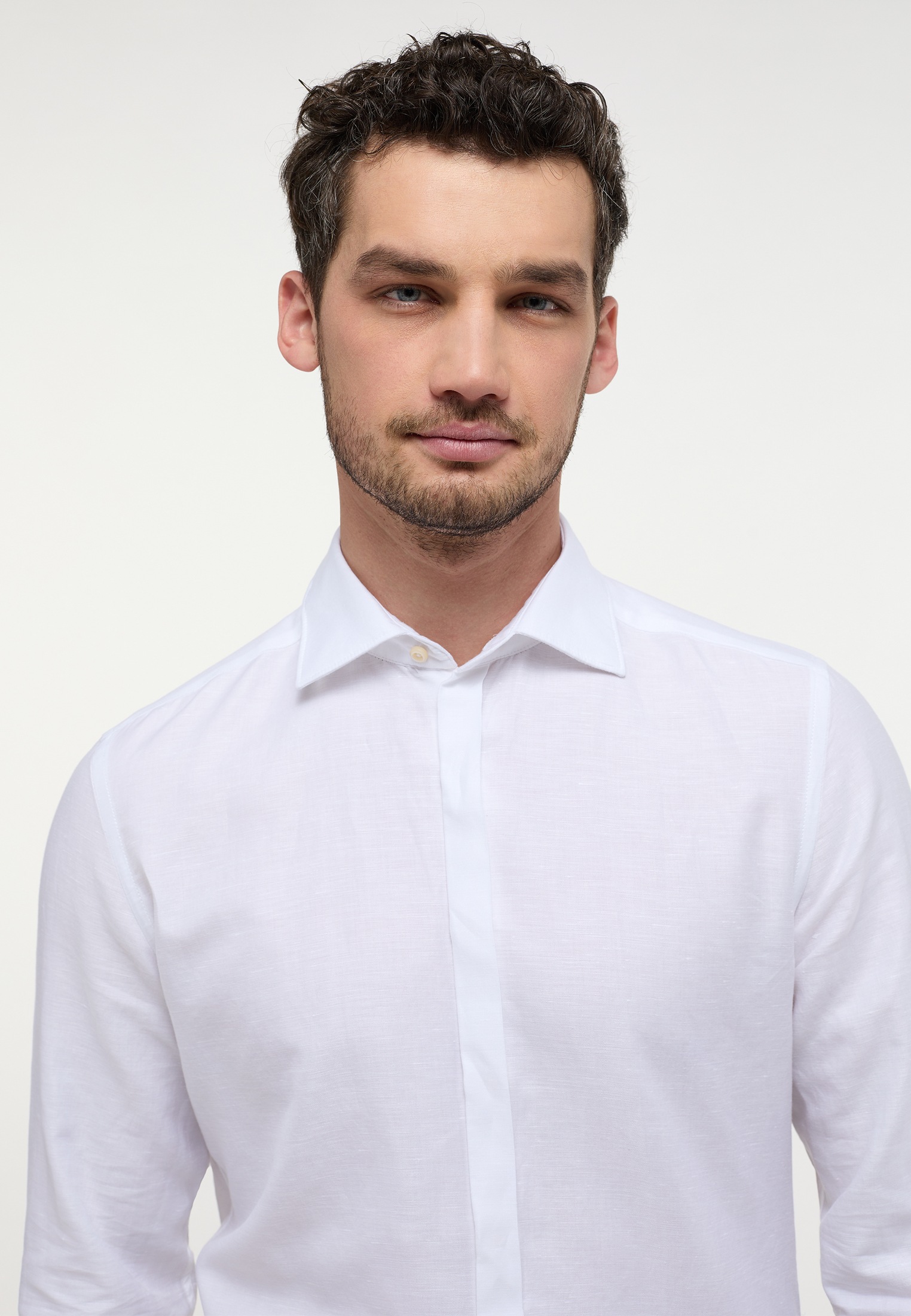 Thumbnail - Eterna Langarmhemd "SLIM FIT" EASY IRON (bügelleicht)