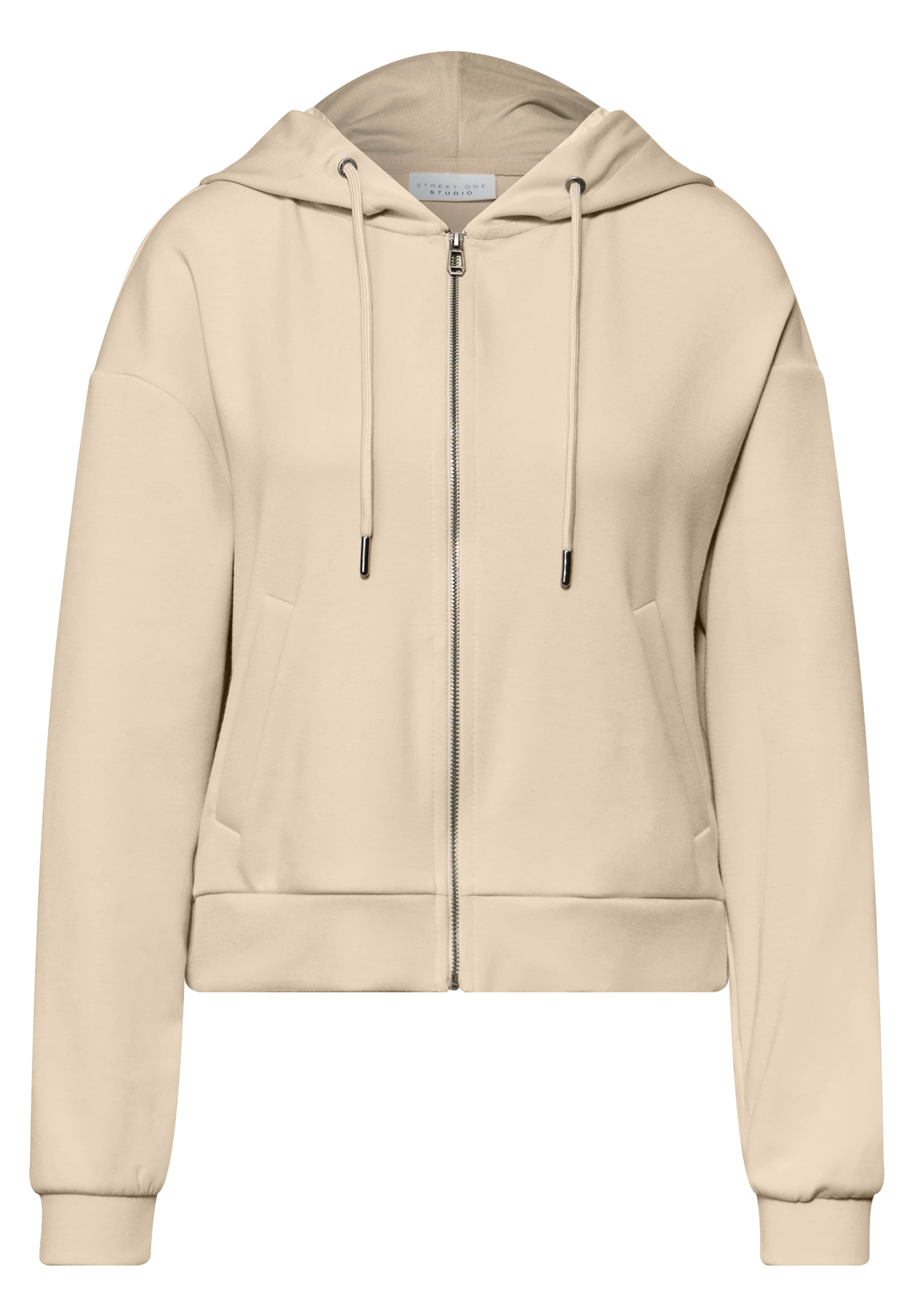 STREET ONE STUDIO Sweatjacke mit Kapuze