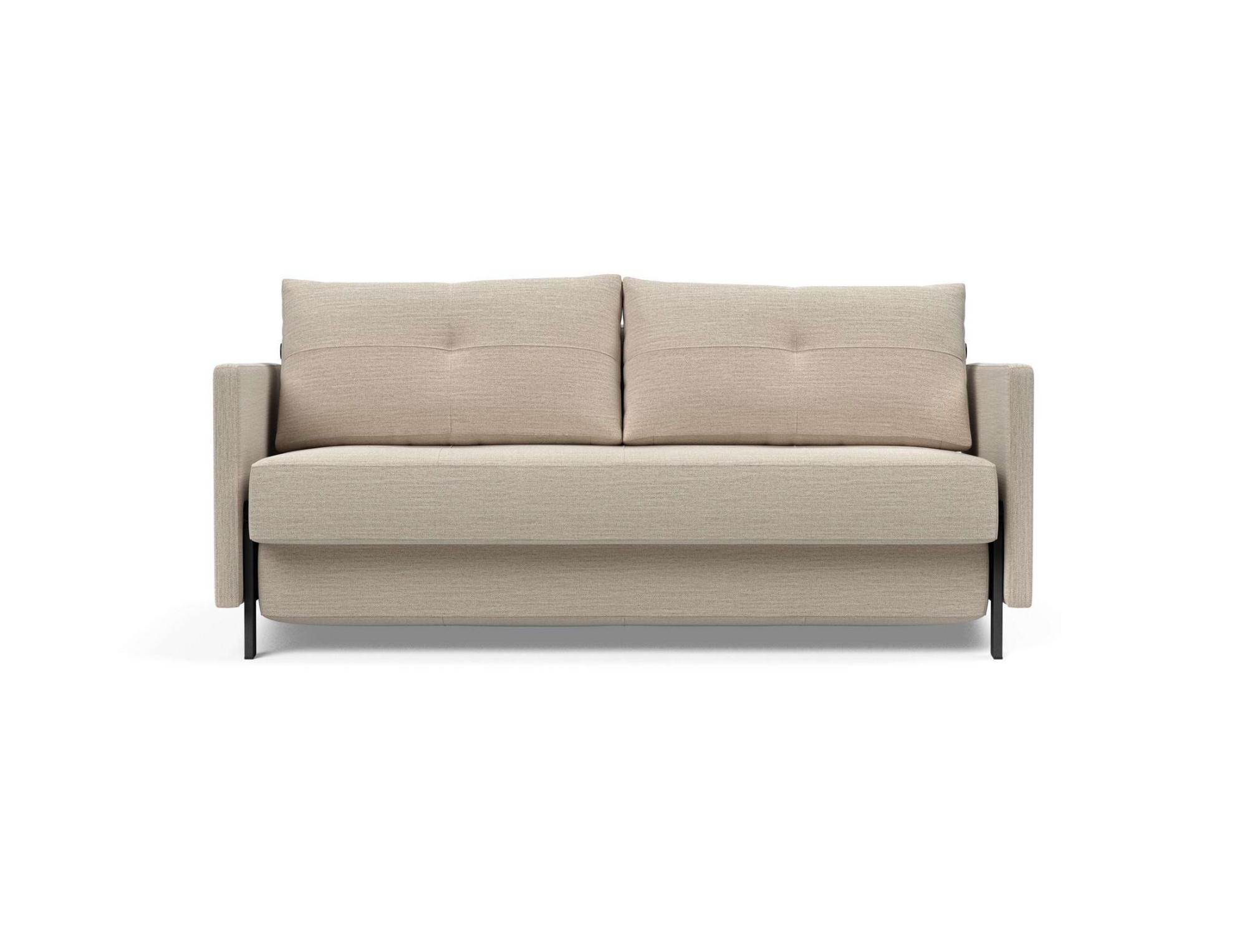INNOVATION LIVING ™ Schlafsofa »Cubed Klappsofa, hochwertige Schlaffunktion, Design und extra Komfort«, Frontauszug, sehr platzsparend, abgewinkelt Sitzen, waagerecht liegen
