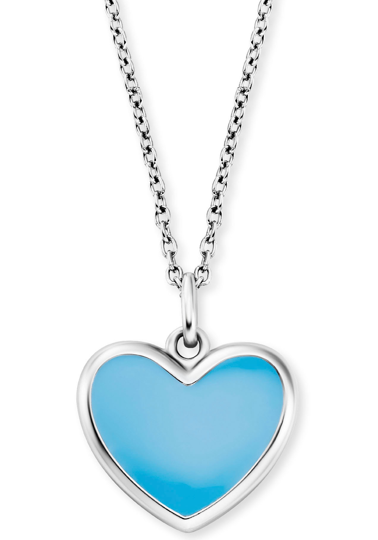Herzengel Kette mit Anhänger »Schmuck Geschenk, Little Heart, Herz, HEN-HEART-06, HEN-HEART-13«, mit Emaille