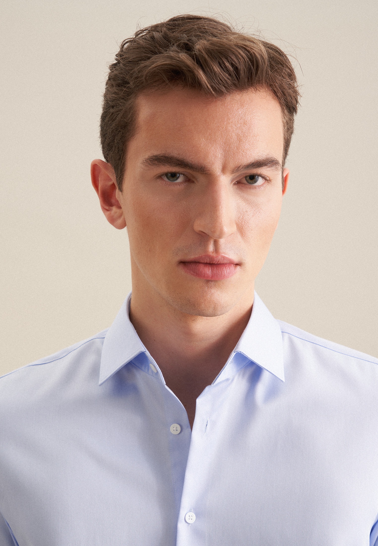 Thumbnail - seidensticker Businesshemd "Schwarze Rose" X-Slim 1/1 Kentkragen Uni