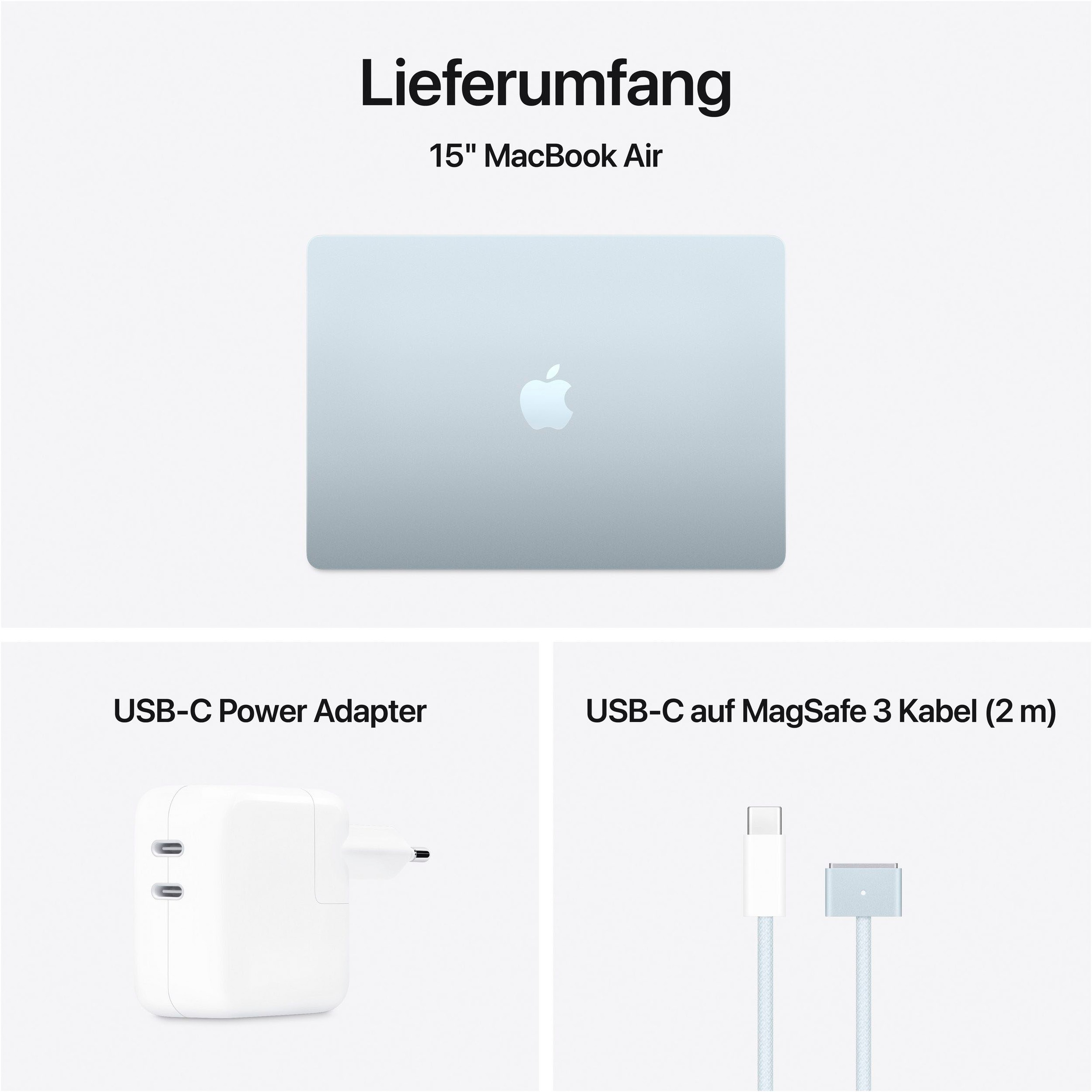 Apple Notebook »MacBook Air 15" CTO«, 38,91 cm, / 15,3 Zoll, Apple, M4, 10-Core GPU, 256 GB SSD