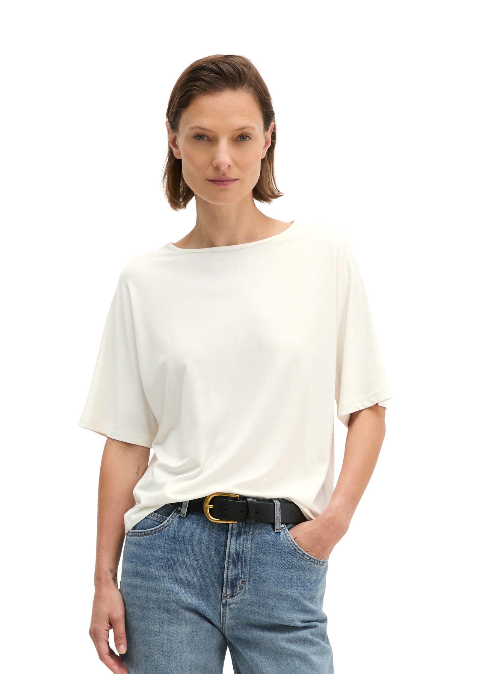 Marc O'Polo T-Shirt »aus Viskose-Stretch-Jersey«