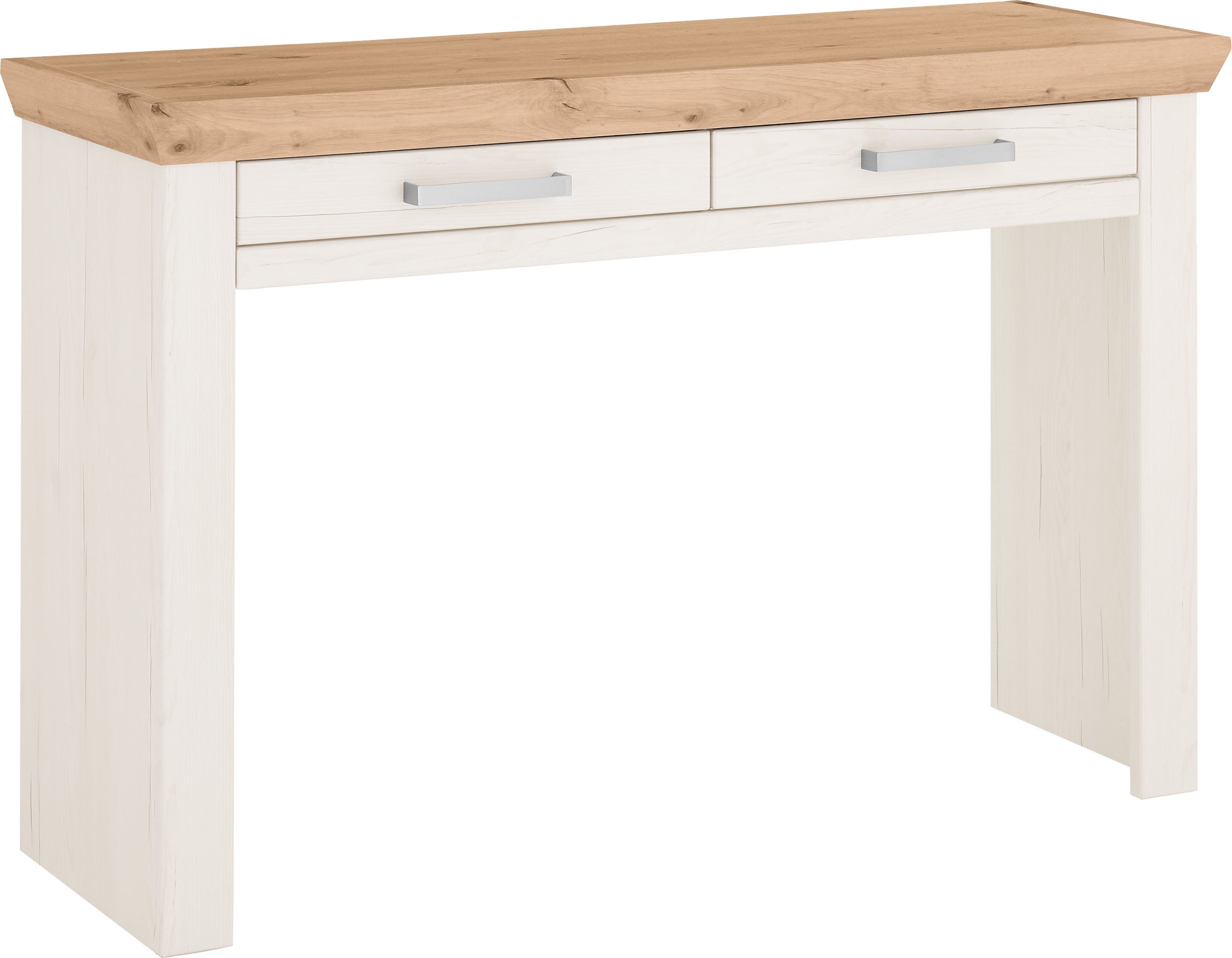 Thumbnail - set one by Musterring Schminktisch 1 Stk. tlg. mit zwei Schubkästen, Landhausstil, Metallgriff, B 123 x H 80 x T 40cm