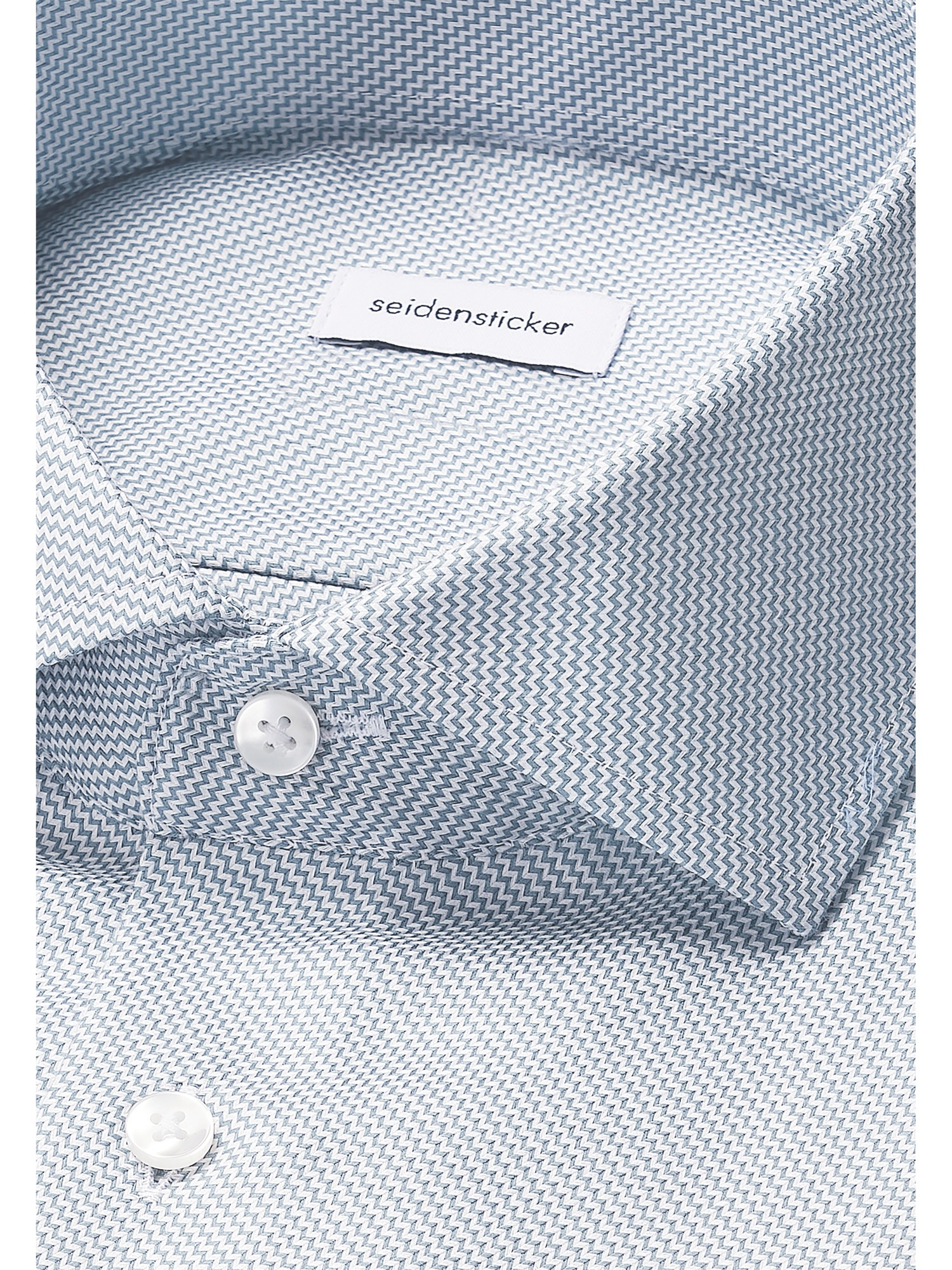 seidensticker Businesshemd »Schwarze Rose«, Slim 1/1 Kentkragen Struktur